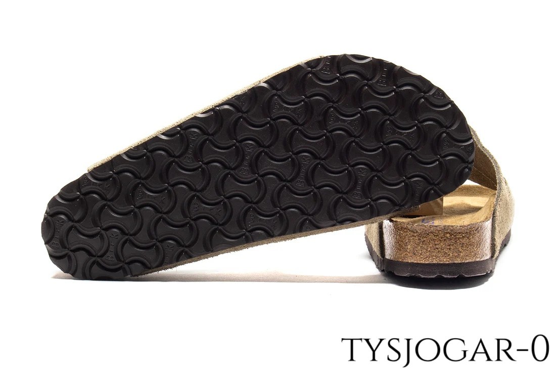 Birkenstock Arizona Soft Footbed Sandals Taupe Suede Leather Shoes Size 37-45