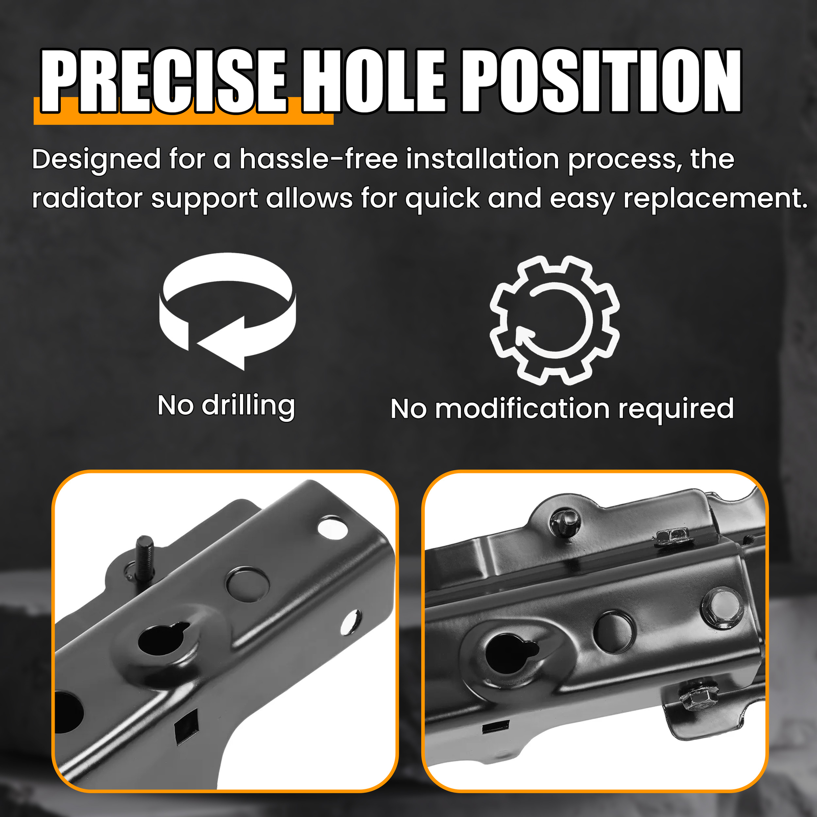 Upper Radiator Core Support Tie Bar For Chevrolet Malibu 2016-2024 #84020973