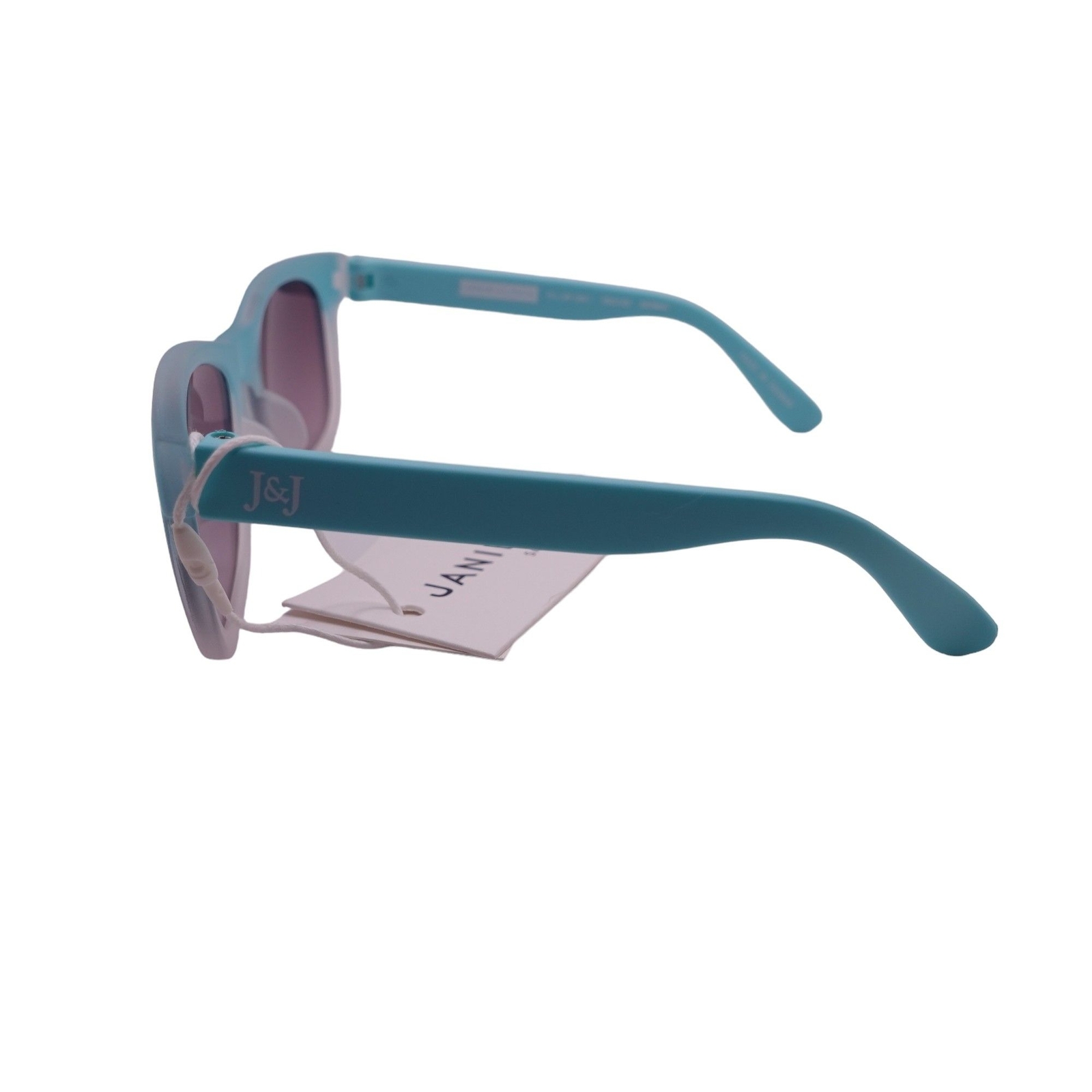 NWT Janie And Jack Ombre Sunglasses Newborn 0-2 Years Turquoise Blue Clear