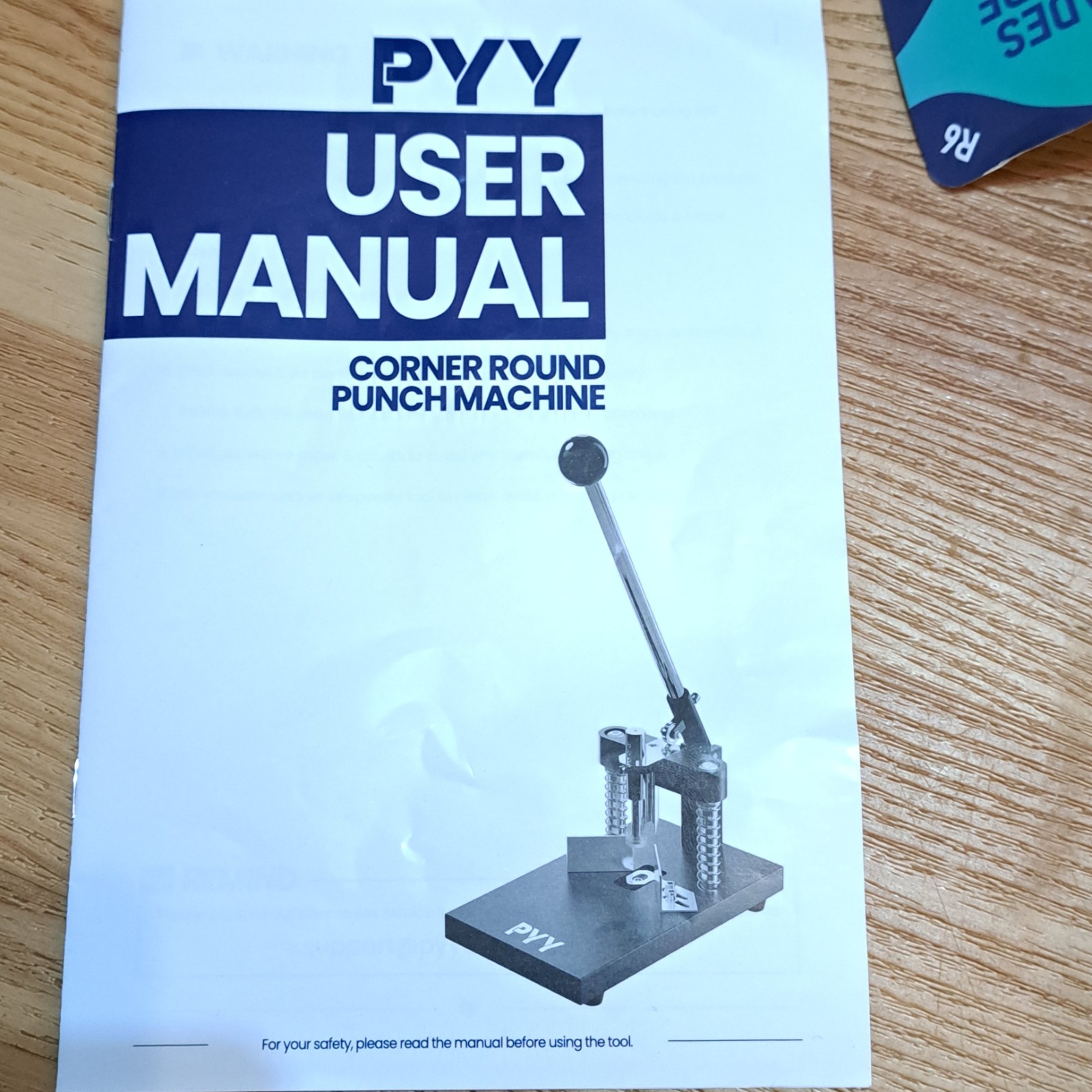 PYY Heavy Duty Corner Round Punch Cutter Machine R4 R10 Blades Rounder