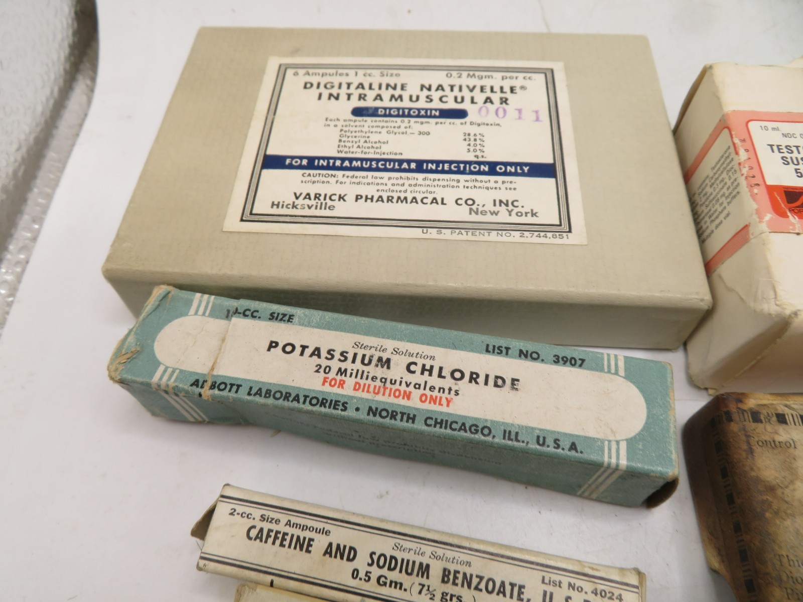 Medical Surgical Glass Glasepic Ampoules LOT 9 EMPTY BROKEN AMPOULES INC