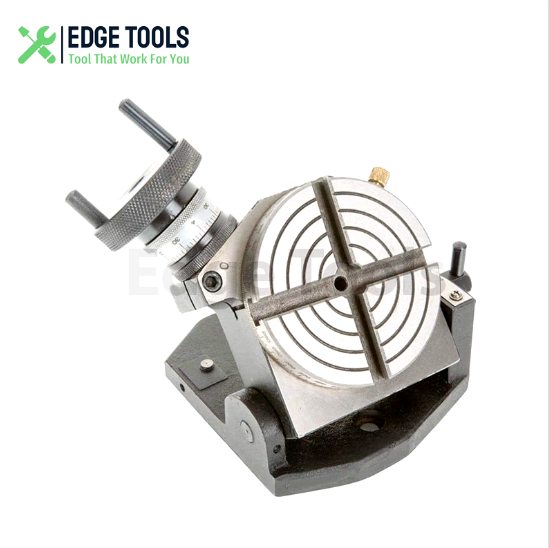 Rotary Table Tilting 4"Inch With 3 Jaw 65mm Mini Lathe Chuck Milling Machine USA