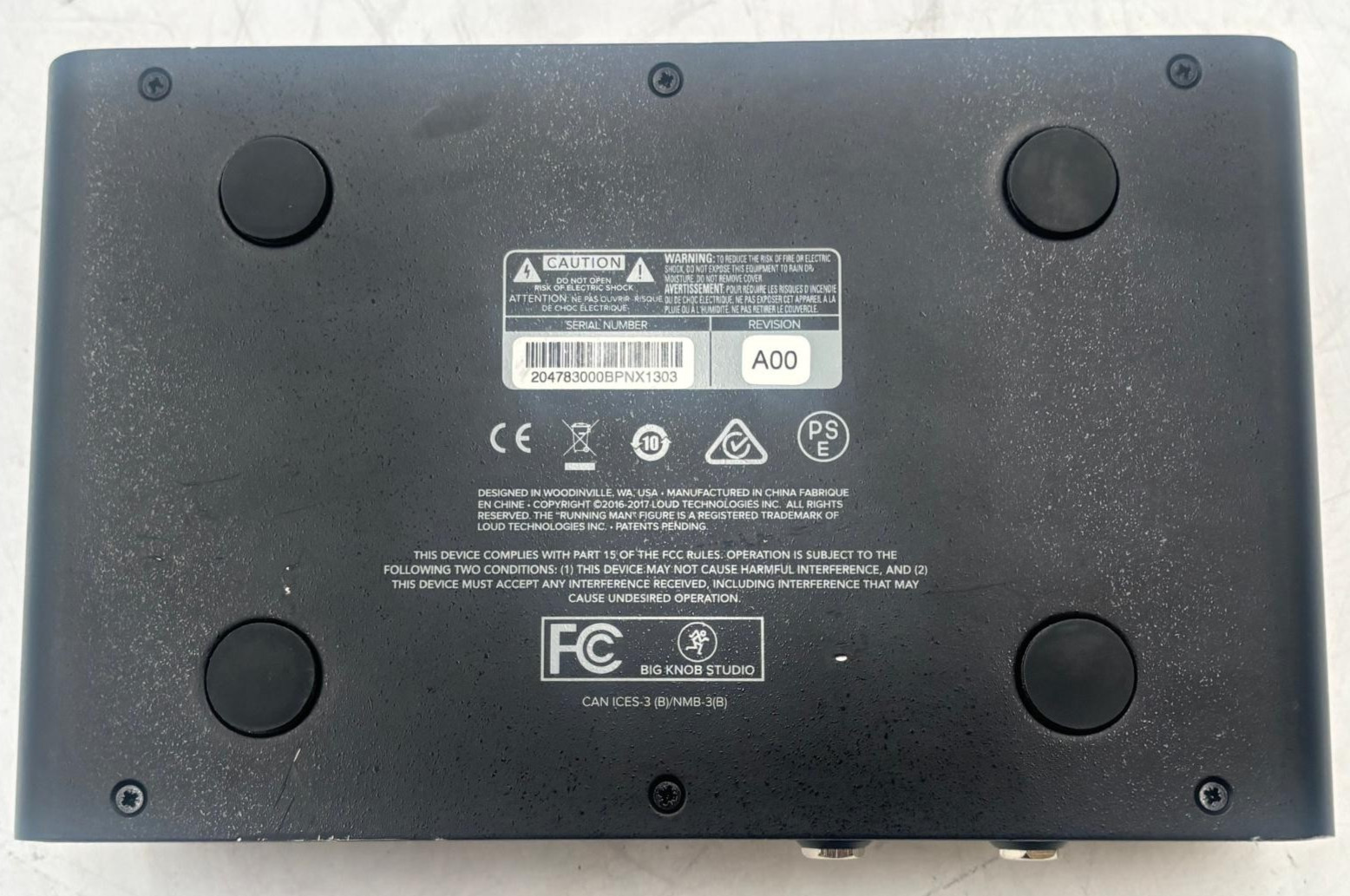 Mackie Big Knob Studio Monitor Controller - Used