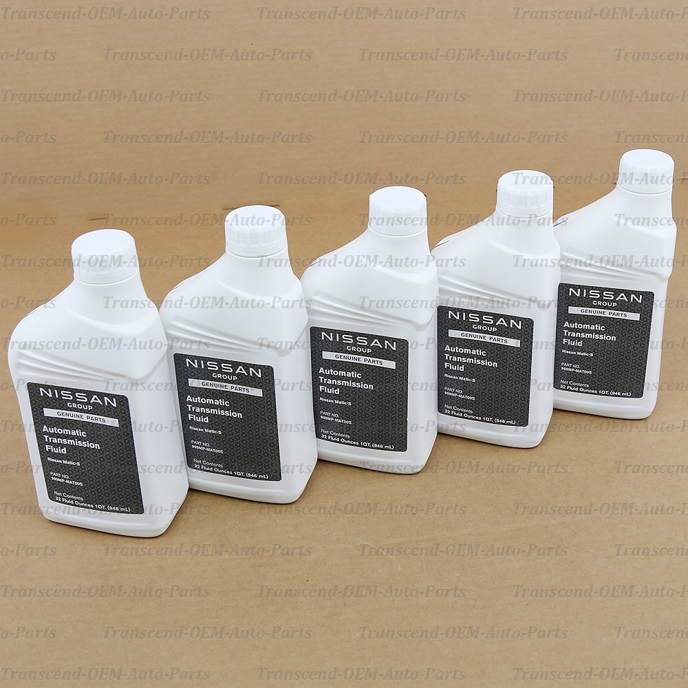 999MP-MAT00S GENUINE OEM MATIC-S ATF AUTOMATIC TRANSMISSION FLUID 5PC for NISSAN