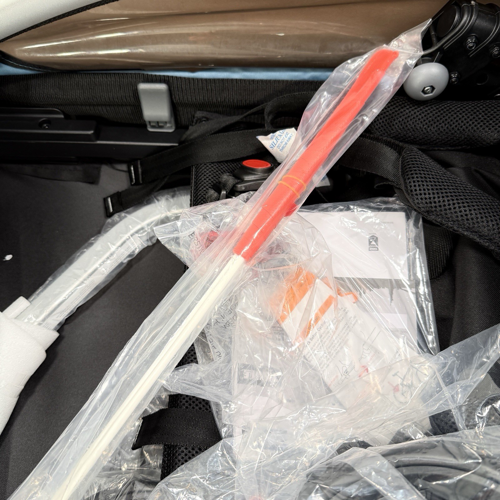 Thule Courier Convertible Bike Trailer & Stroller, Agean Blue-Black