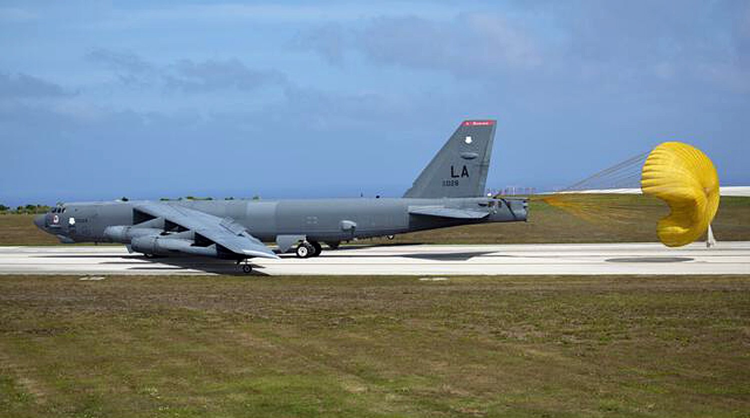 USAF 96TH BOMB SQUADRON -B-52- BARKSDALE AFB, LA- ORIGINAL VEL DEPLOYED PATCH