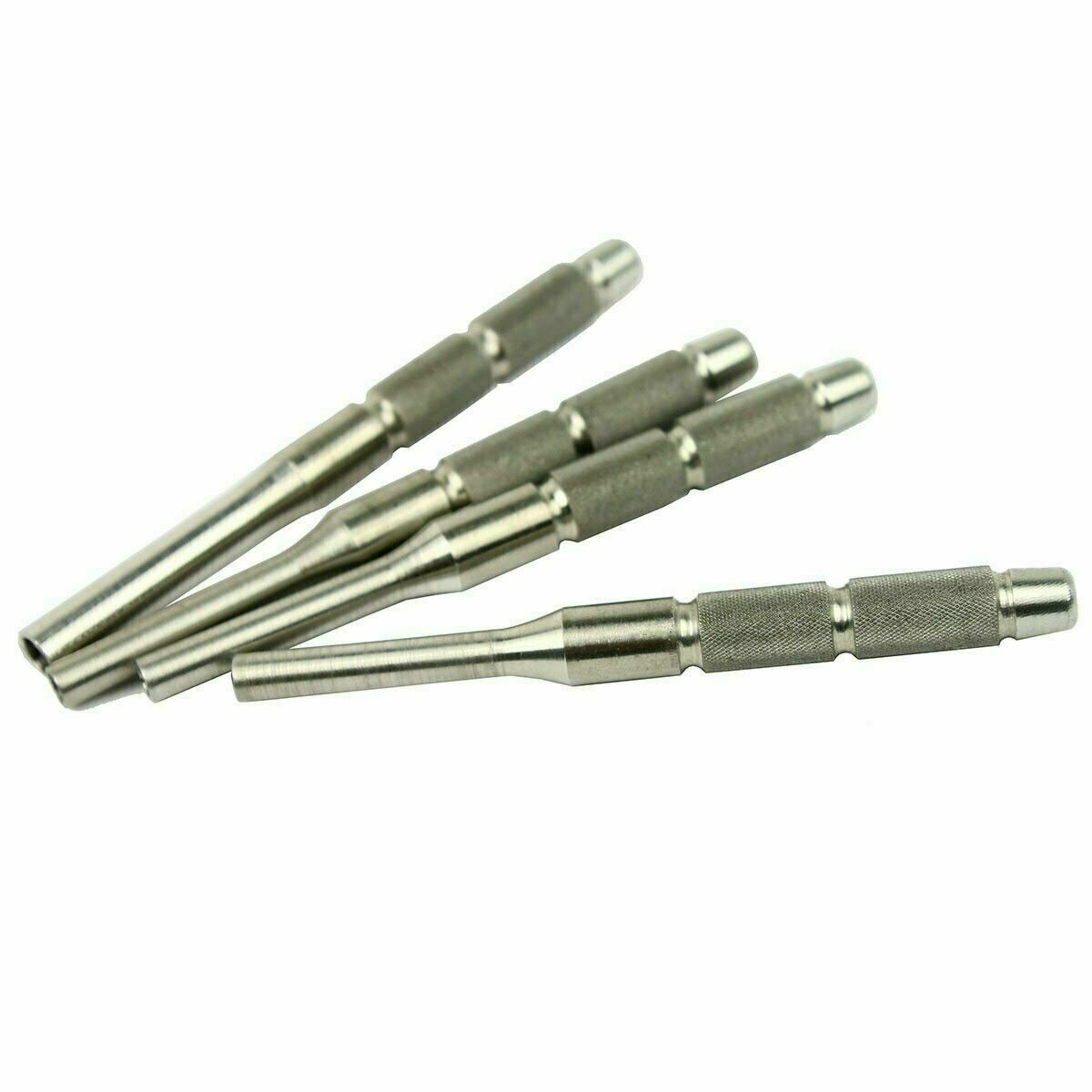 4PC Hollow End Roll Pin Tool Starter Punch set Stainless Steel