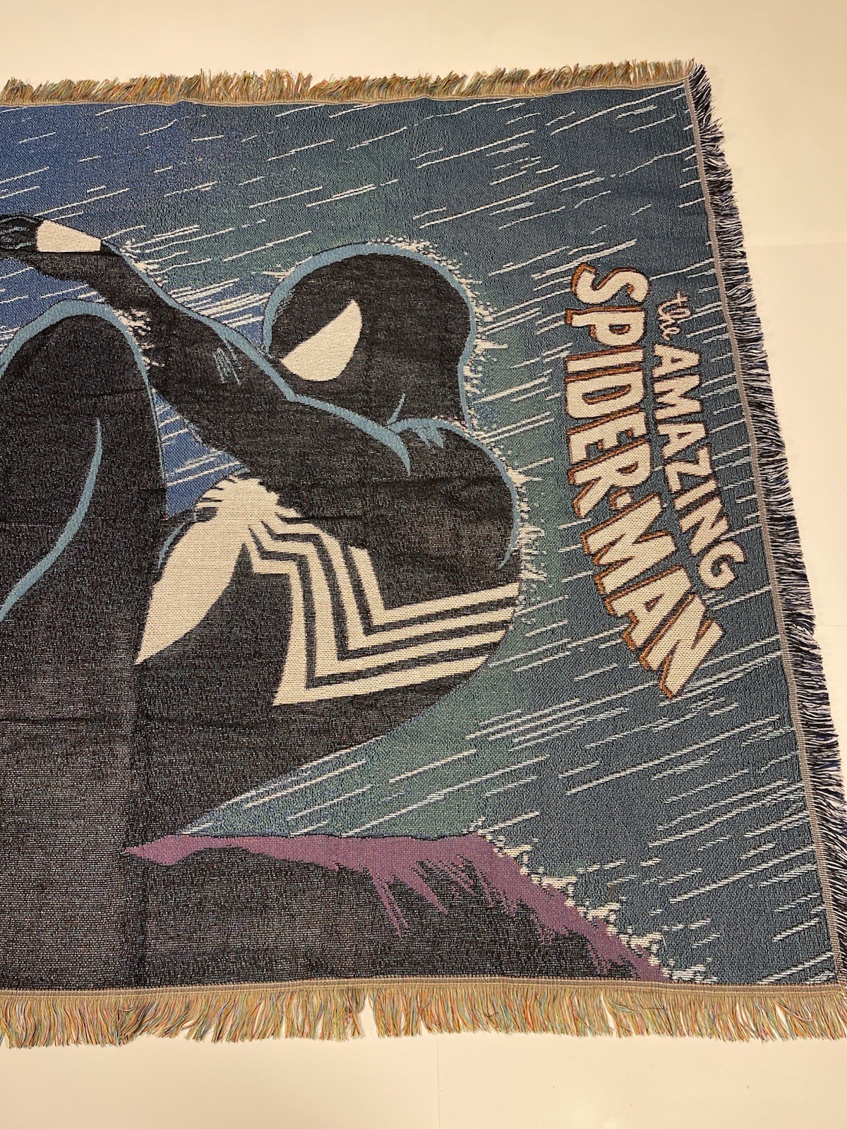 🔥The Amazing Spider-Man Big Tapestry Anime Woven Throw Blanket Wall Art 5ftX6ft