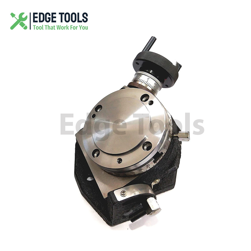 4" Inch Tilting Rotary Table With 100 mm Self Centering Chuck And Backplate USA