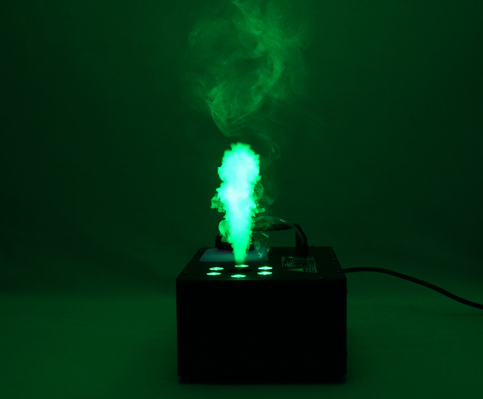 Chauvet DJ Geyser T6 Fog Machine Fogger, LED RGB Pyrotechnic Light Effect+Remote