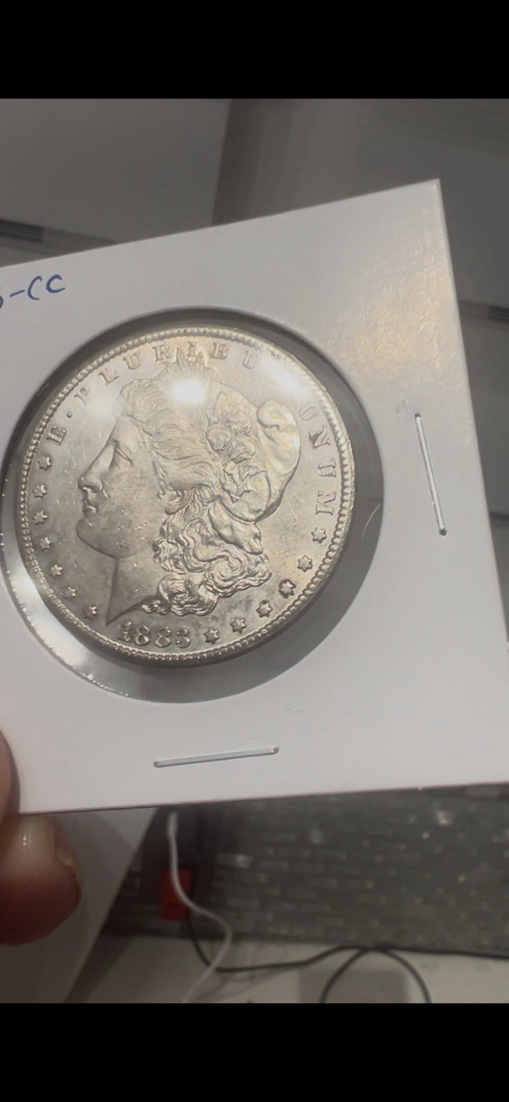 1883-CC Morgan Silver Dollar BU Uncirculated Carson City US