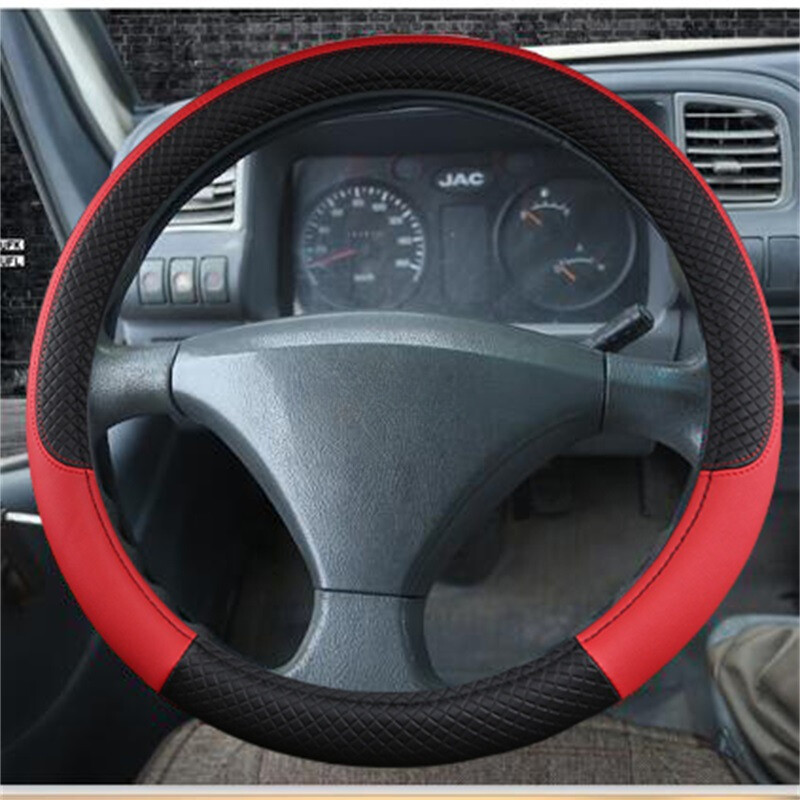 Car Semi Truck Van Steering Wheel Cover Fits 15" 16" 17" 18" 19" Maximum Grip