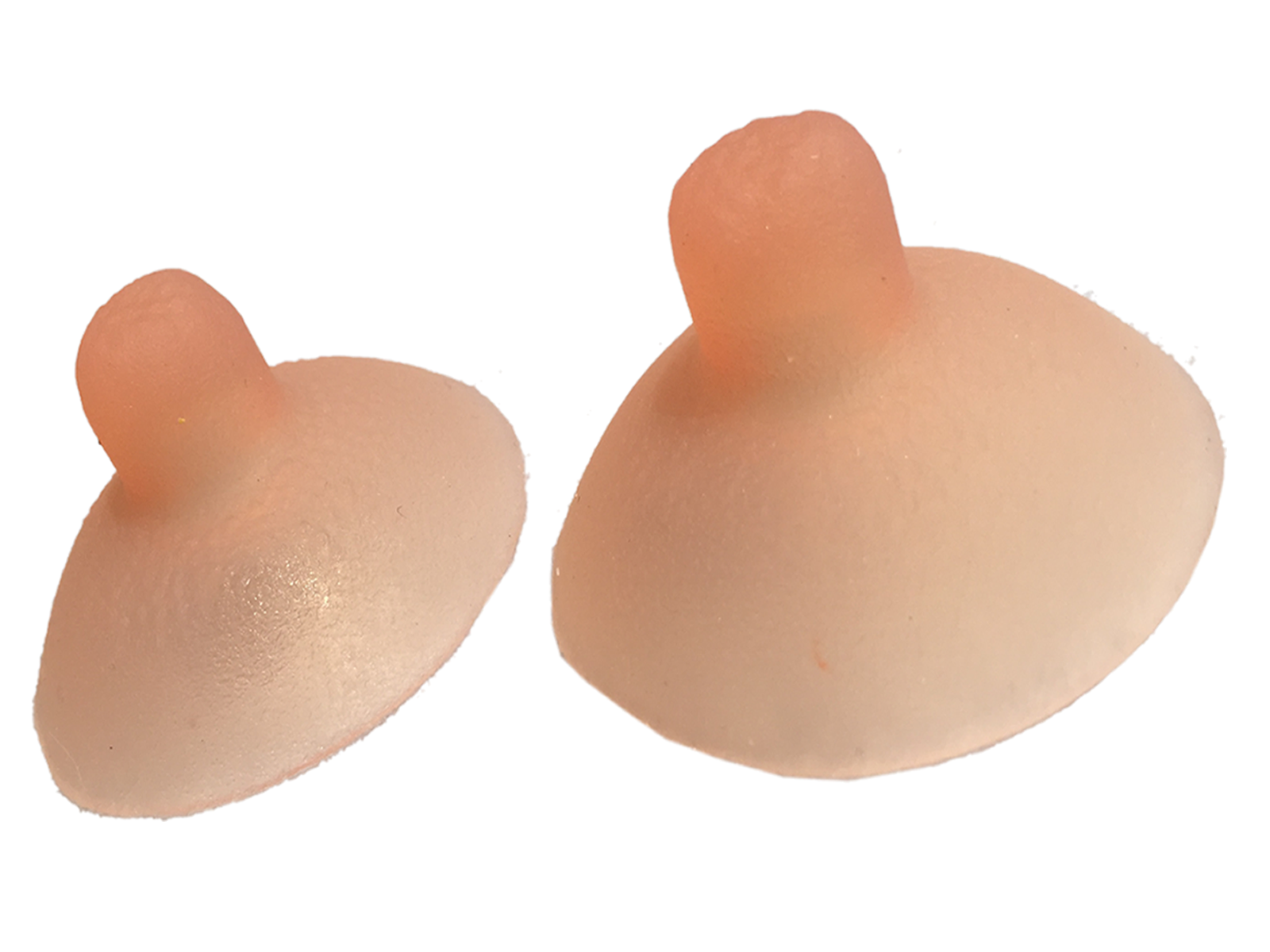 BIMEI Silicone Adhesive Nipples Attachable , Reusable for Crossdress, Drag Queen