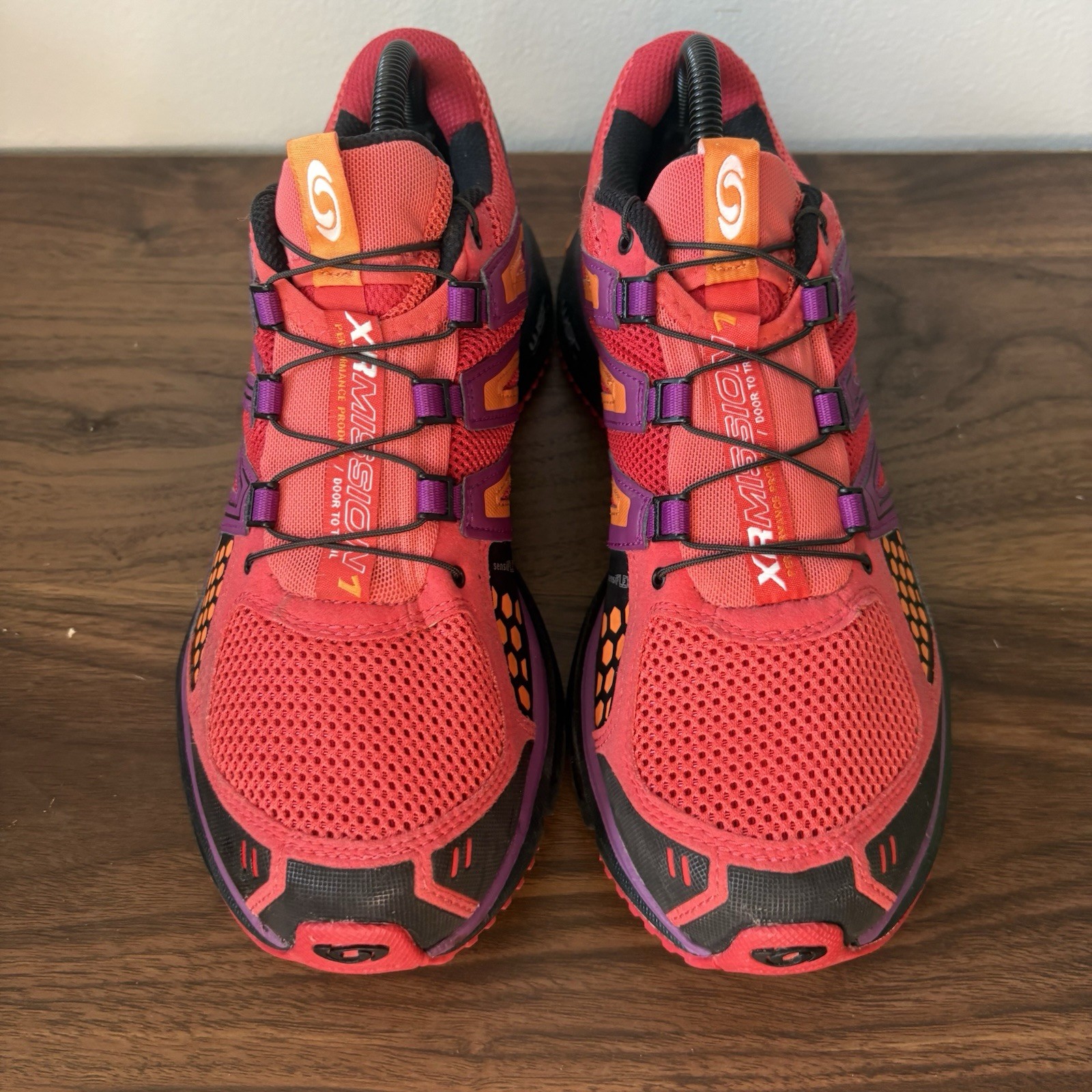 Salomon XR Mission 1 355483 Womens US 10 Running Shoes Multicolor Sneakers