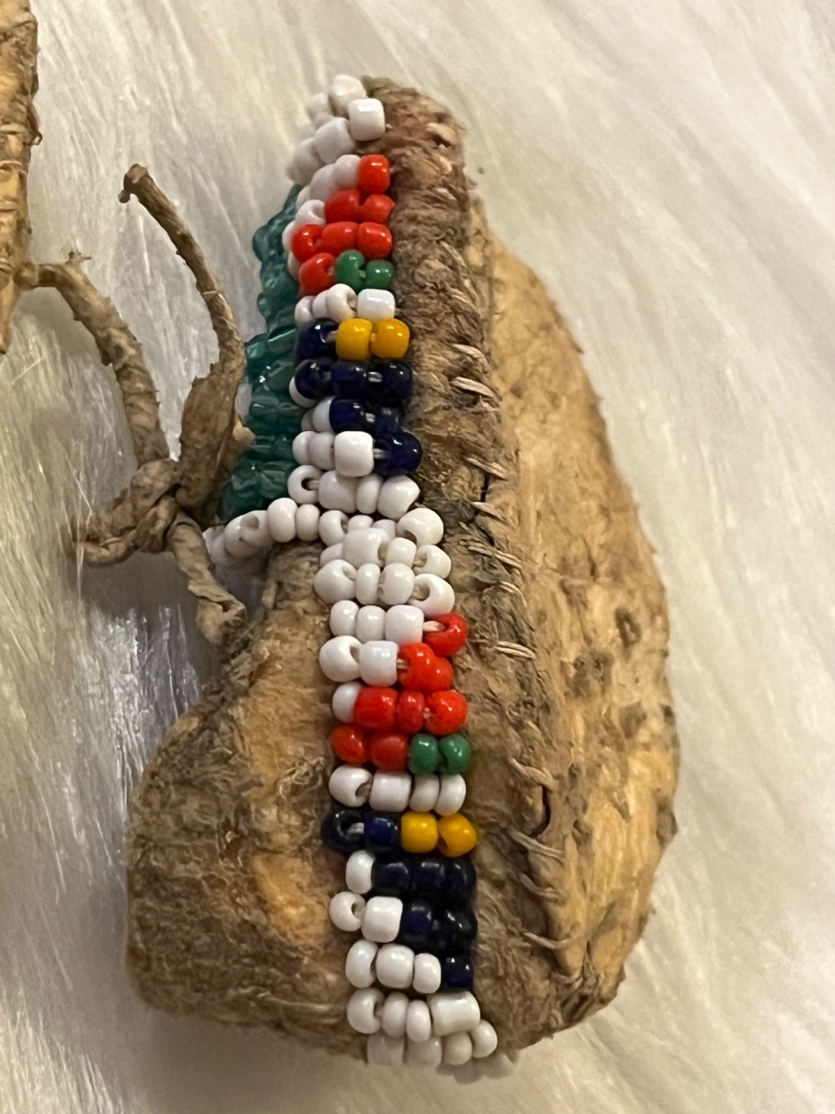 Old Beaded Baby Moccasins