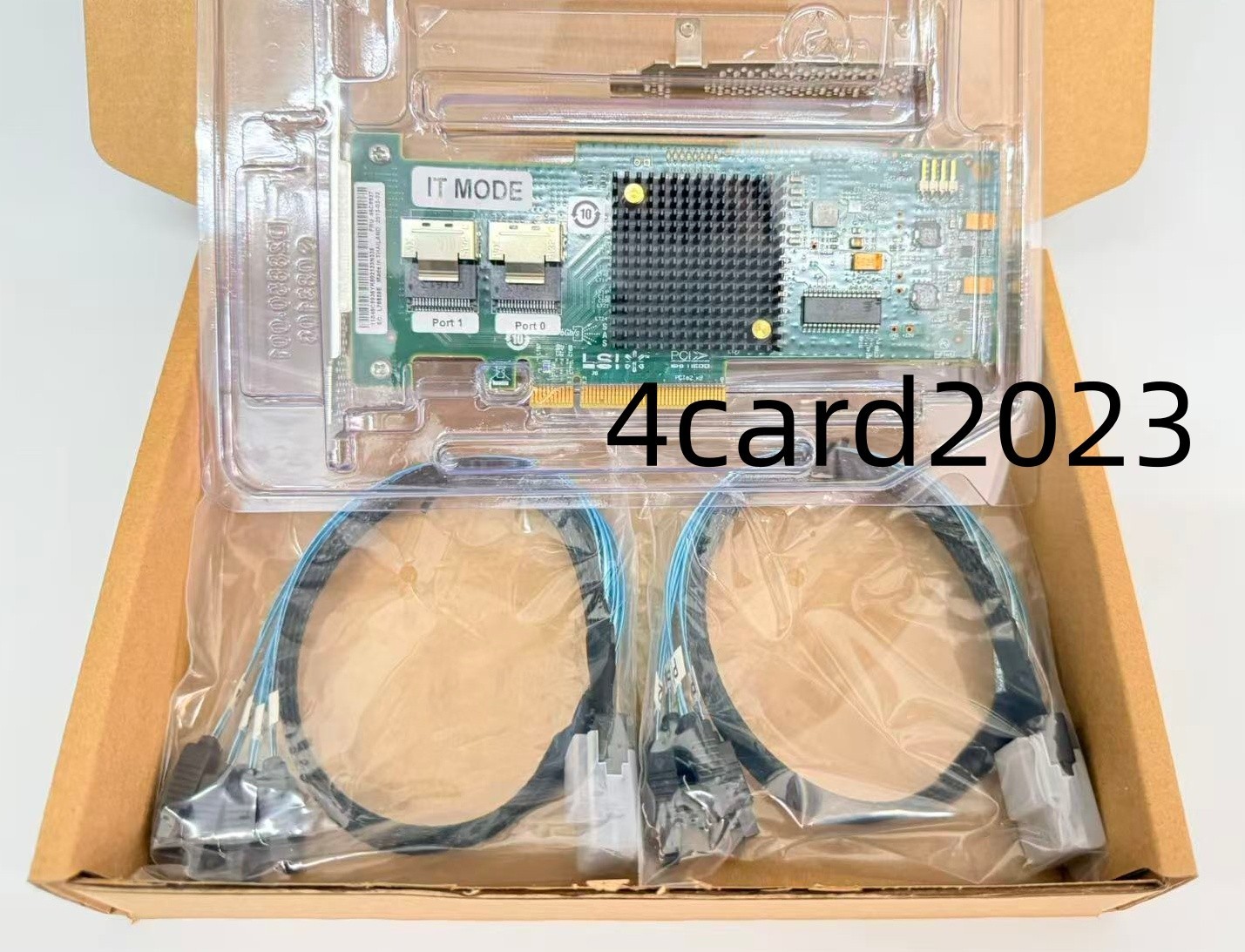 LSI HBA 9200-8I (=9211-8i)IT Mode 6G ZFS FreeNAS unRAID + 2*SFF-8087 SATA US