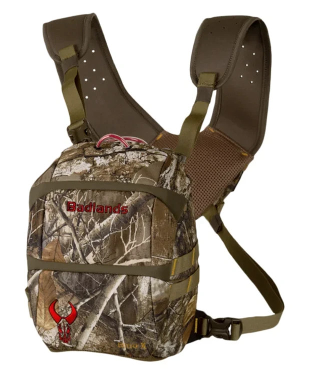 NEW Badlands Bino X Realtree Edge Binocular Harness Hunting Magnetic