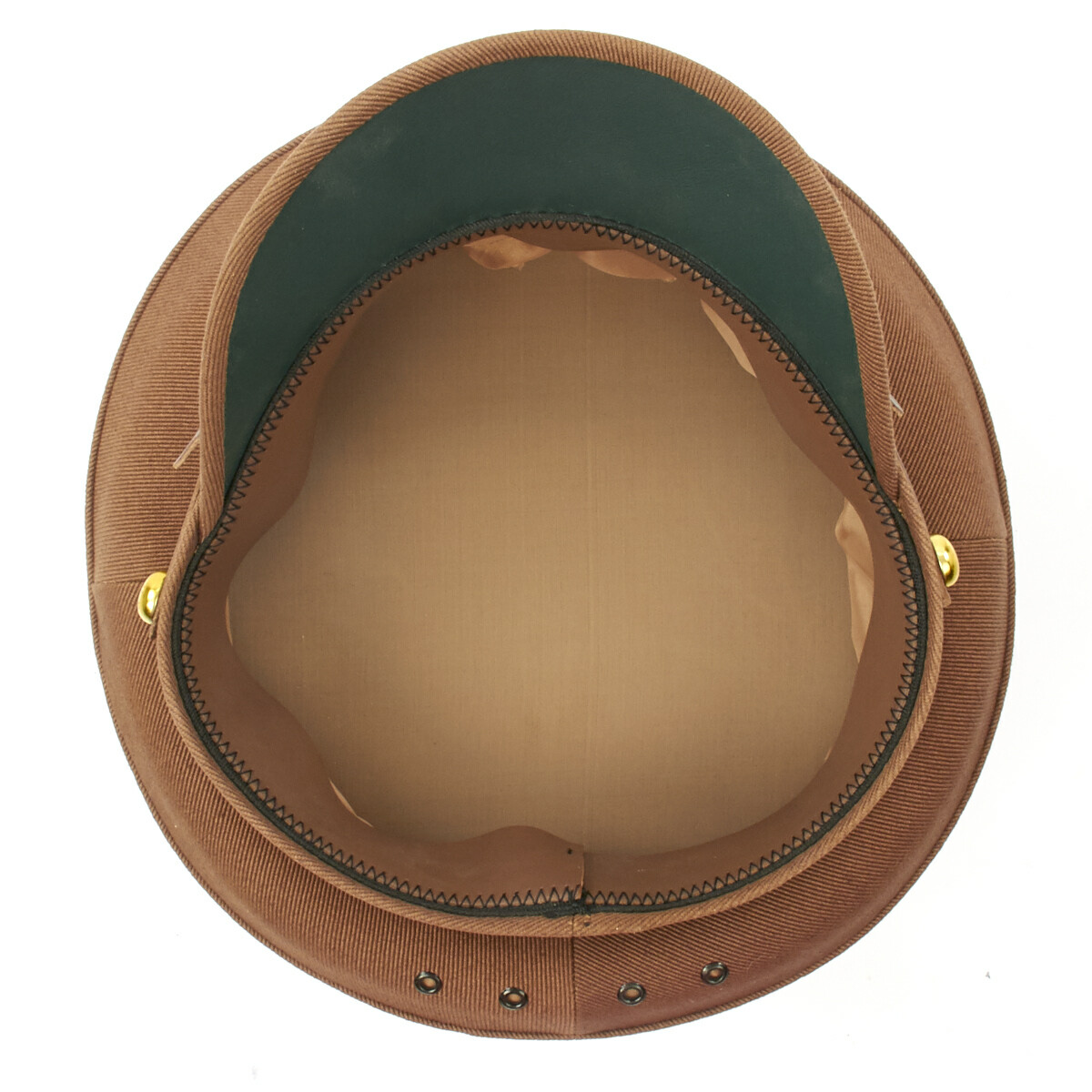 British WWI Officer Service Dress Peaked Cap- Size US 7 1/4 (58cm)