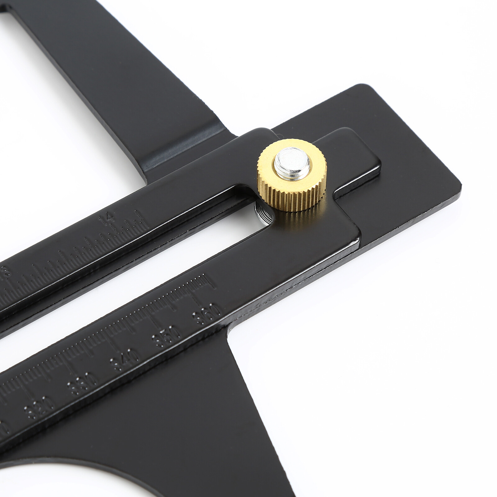 Brake Drum Gauge Knurled Knob Tool Range 6-1/2" to 14-1/4" Brake Resetting Gauge