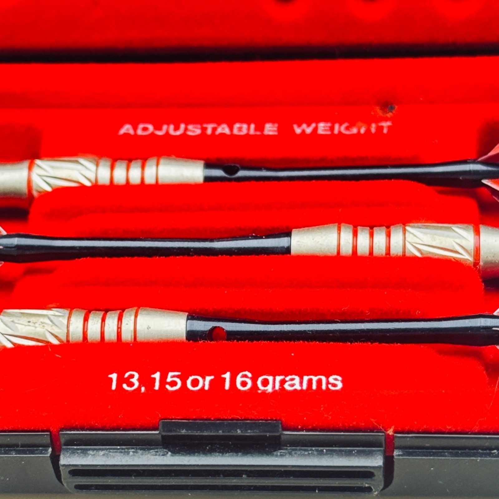 Dart World Stingray Adjustable Weight Soft Tip Darts Complete Set Of 3 Devil