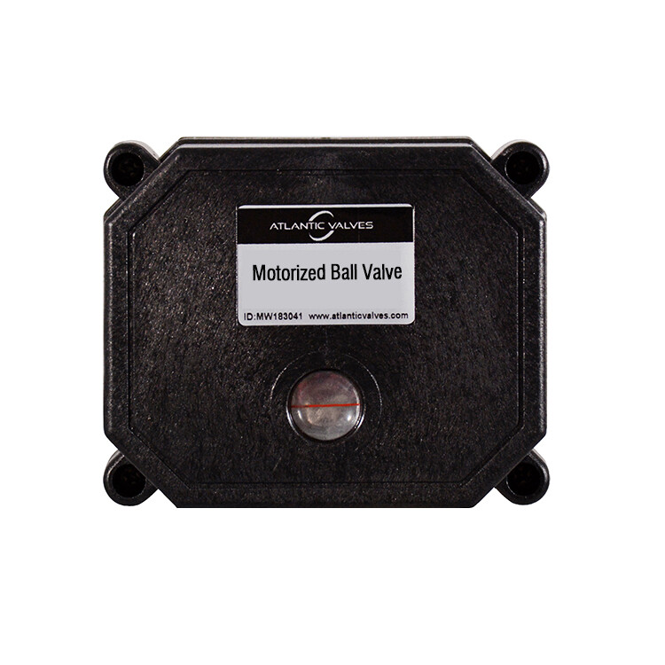 1" Stainless Steel Motorized Electric Ball Valve 110V 120V- 220 Volt AC, 2 Wire