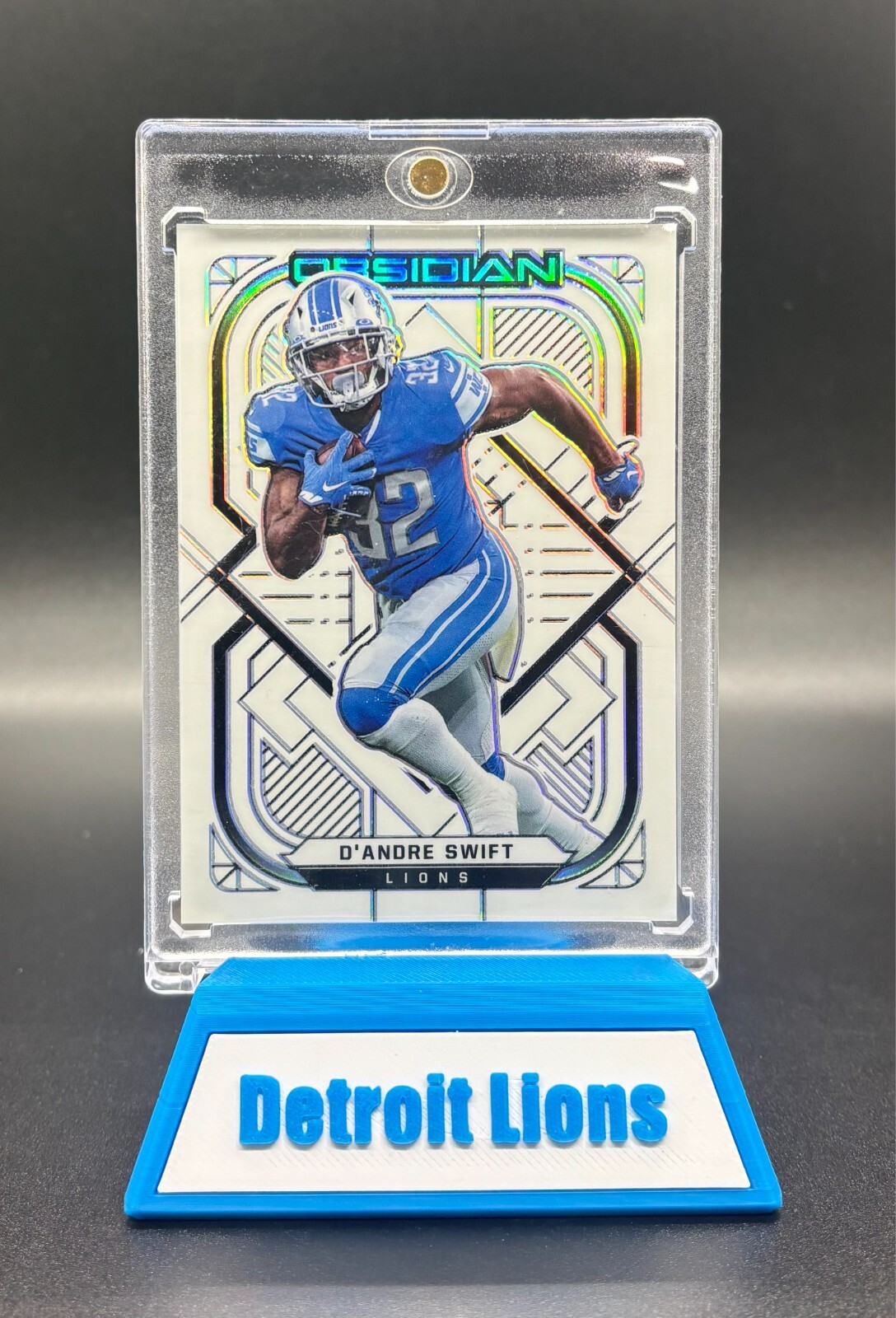 Personalized Sports/Trading Card Display Stand - Add Favorite Team, Name, City