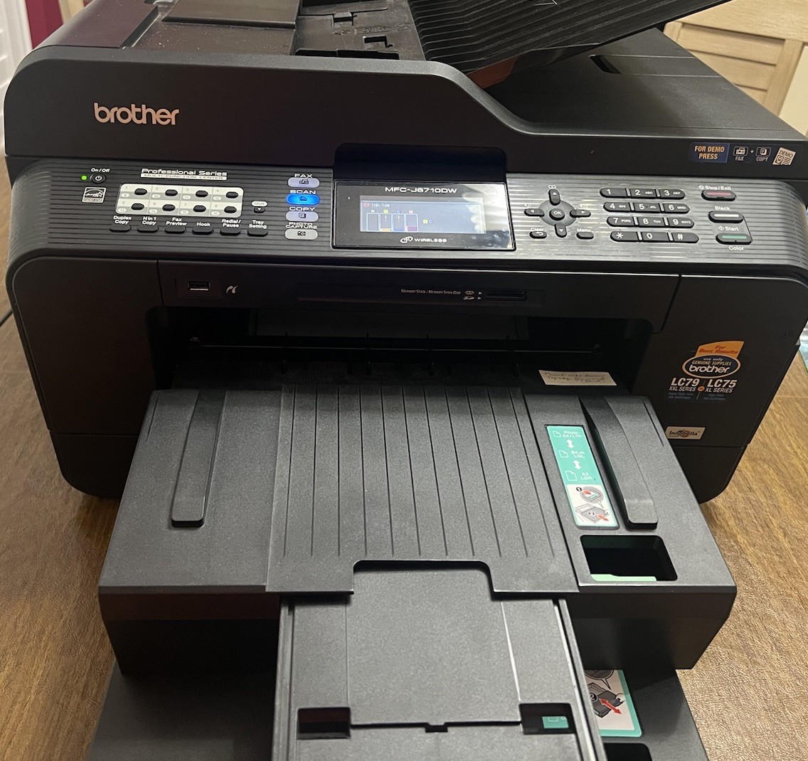 Brother MFC-J6710DW Professional Inkjet All-In-One Printer, Working, Great Price