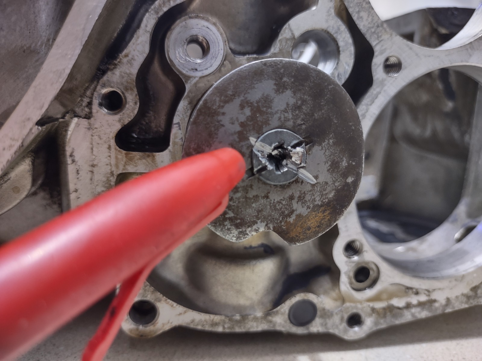 1974 Honda CB 750 CB750 Lower Engine Case Crankcase #325.2-79