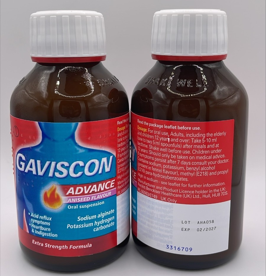 6 PACK OF- GavI$con Advance Aniseed (250ML) - FREE DELIVERY - EXP - (02/2027)