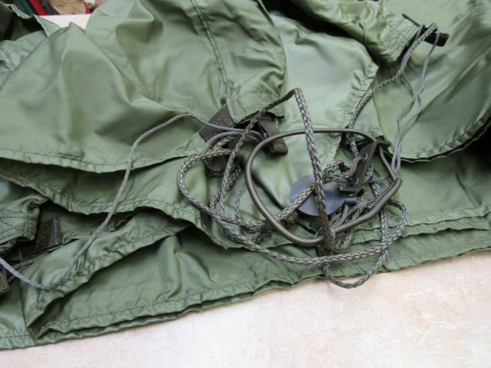 US M1966 Jungle Hammock Without Canopy Nylon 1995 Dated Vietnam Type NOS