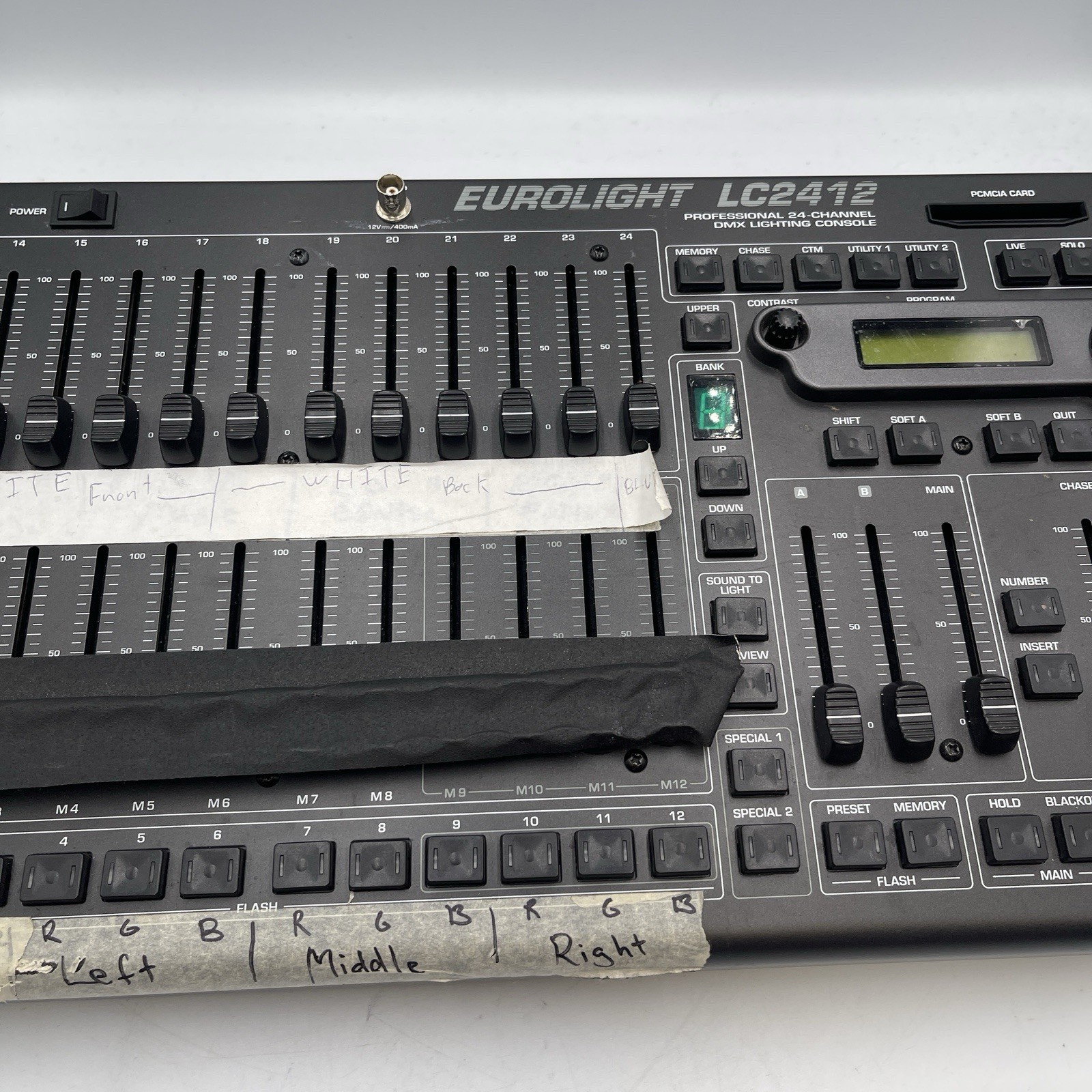 Eurolight LC2412 Behringer Professional 24-Channel DMX Lighting Console