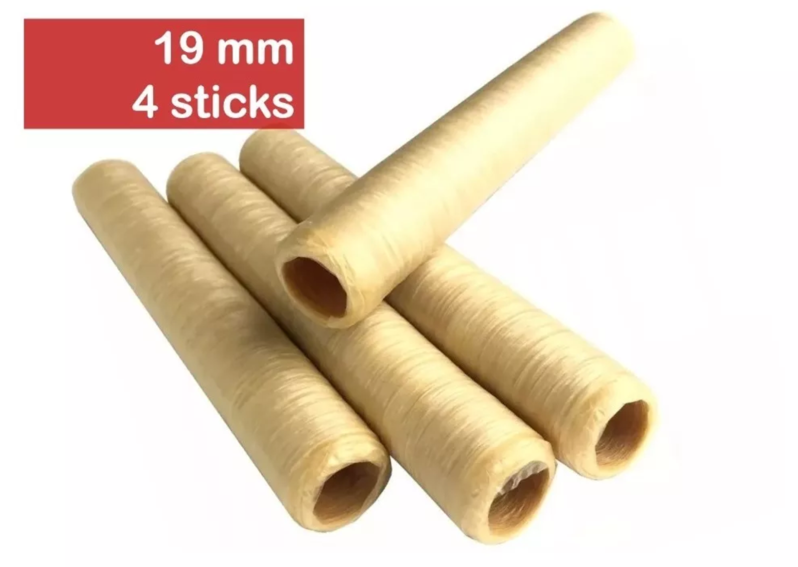 Collagen Casings Dry 19mm / 50ft for stuffing 46.73 Lb 360 sausages 4 sticks