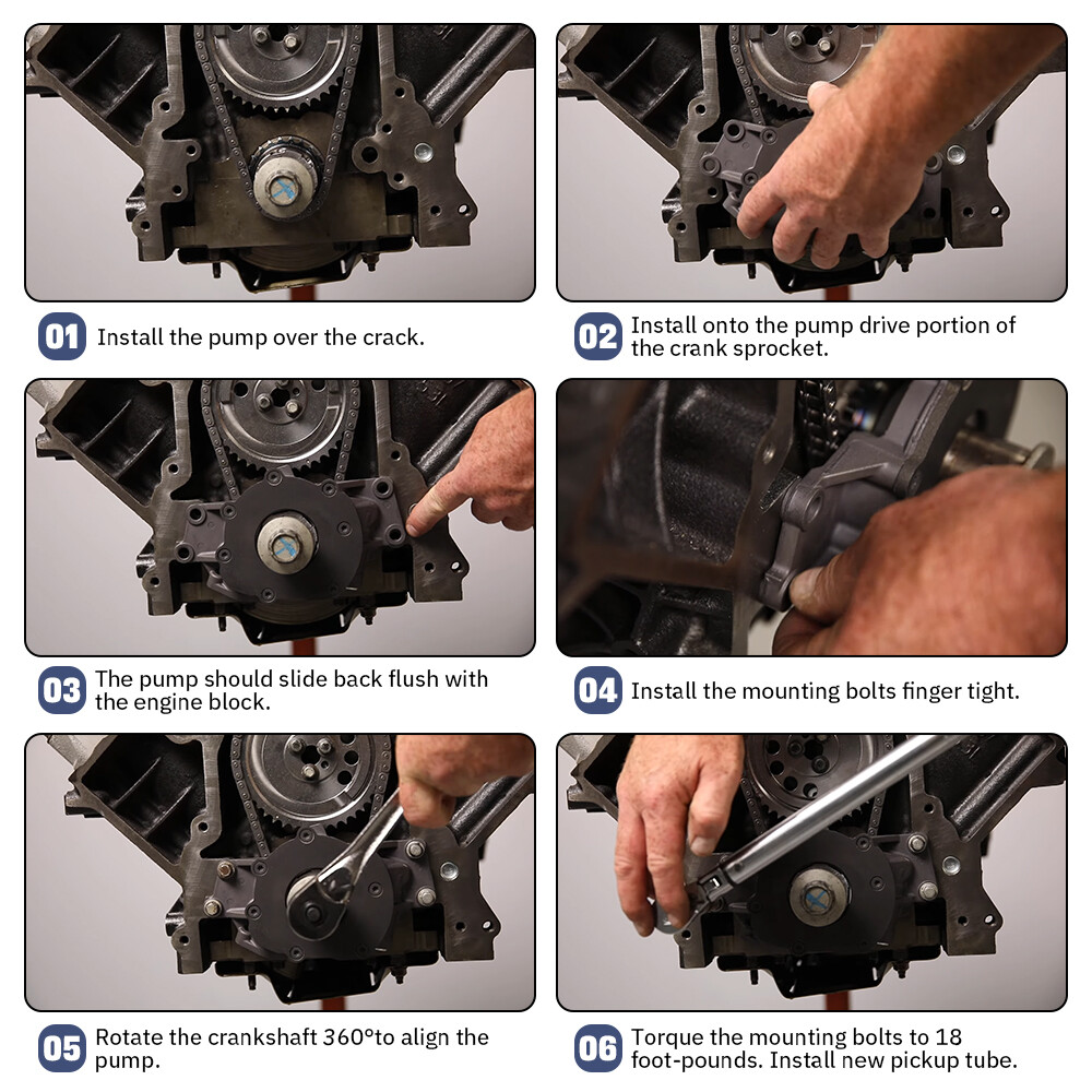 High Volume Oil Pump Melling M295HV For Chevrolet GM 4.8L 5.3L 5.7L 6.0L LS1 LS2