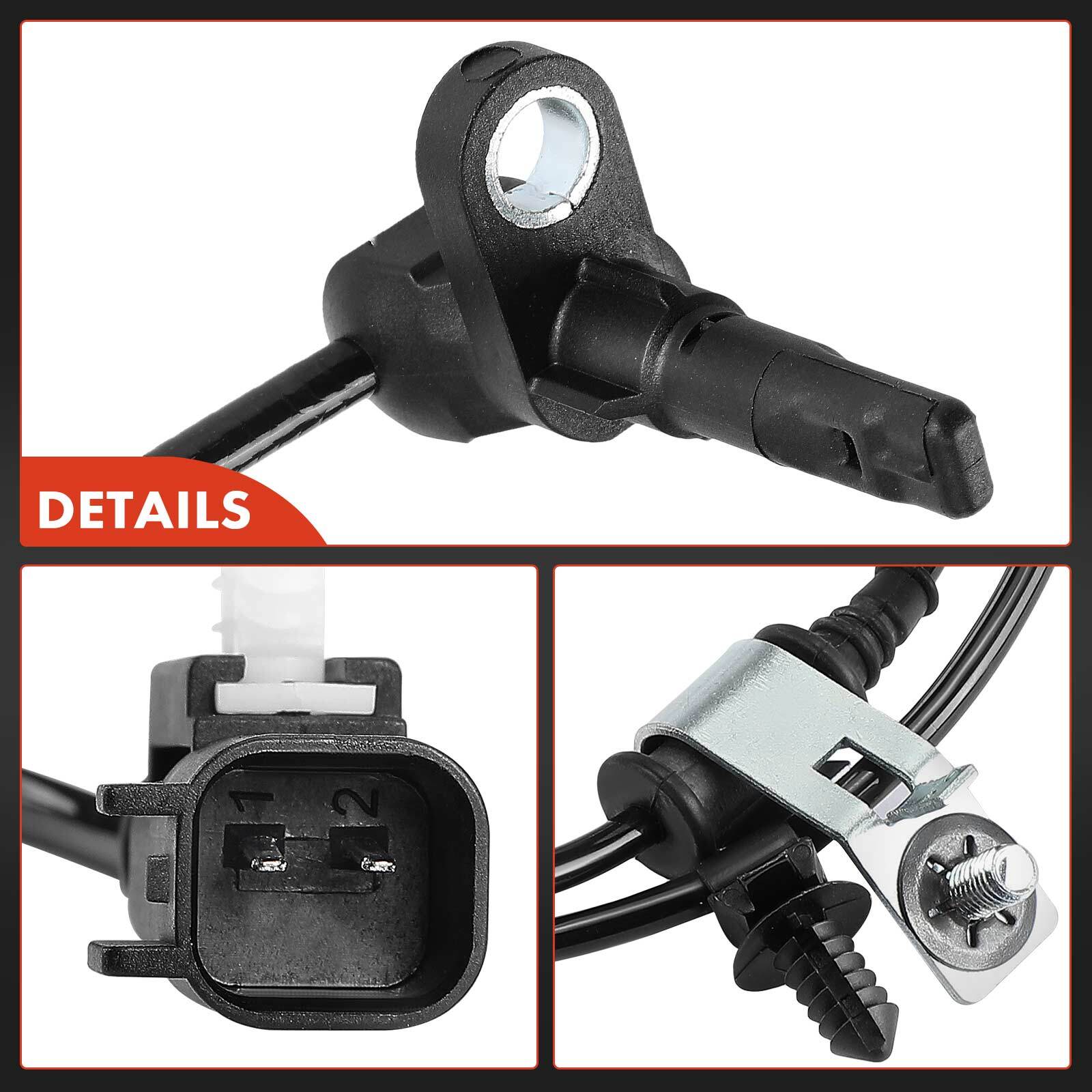 Front Right ABS Wheel Speed Sensor for Chevrolet Colorado GMC Canyon 2015-2022