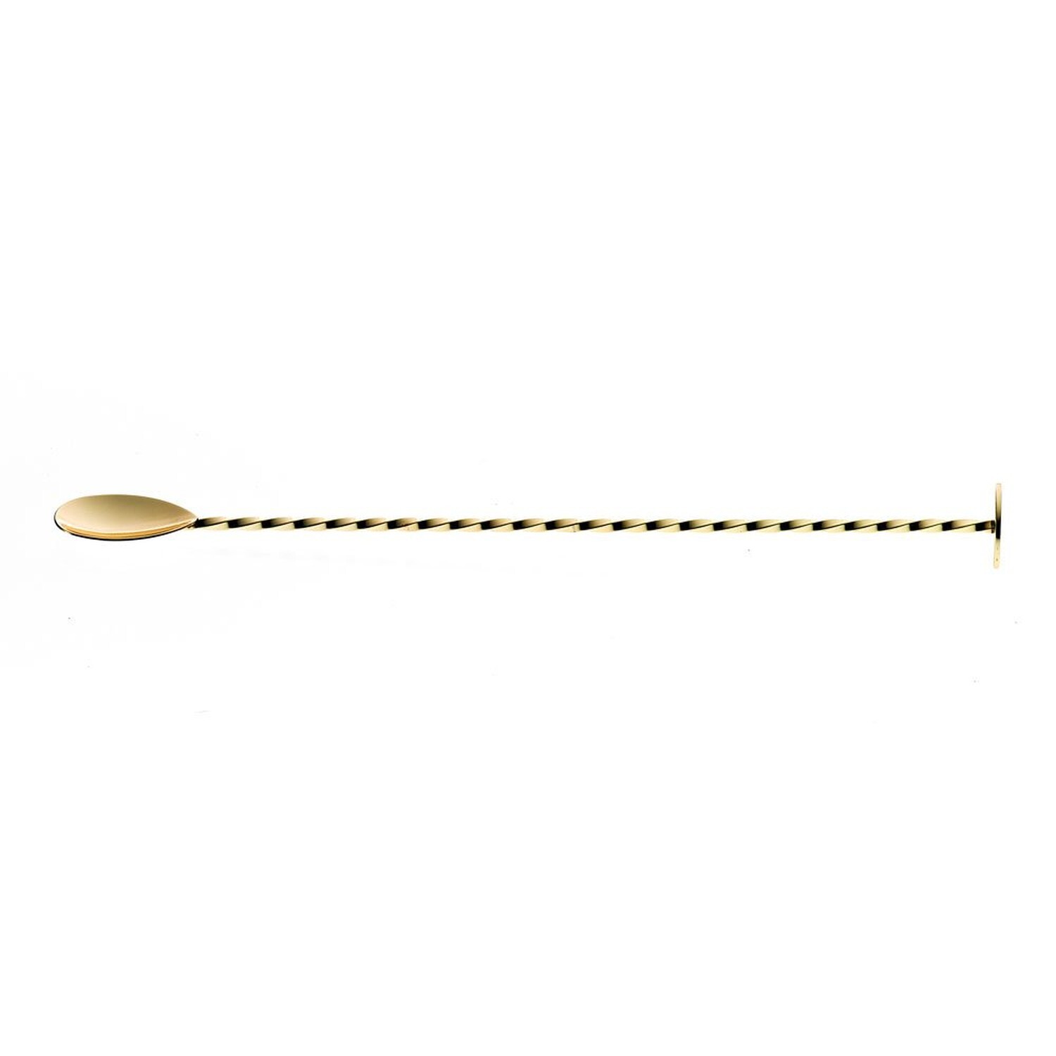 Barfly Muddle Bar Spoon, Muddler 11 13/16" (30 cm), Gold