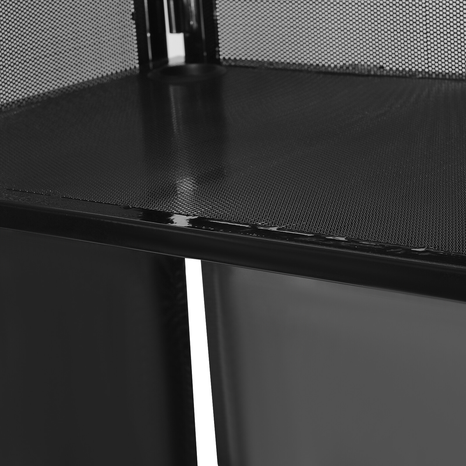 DJ Event Facade Scrim Metal Frame Booth+Travel Bag Case+20" x 40" Flat Table Top