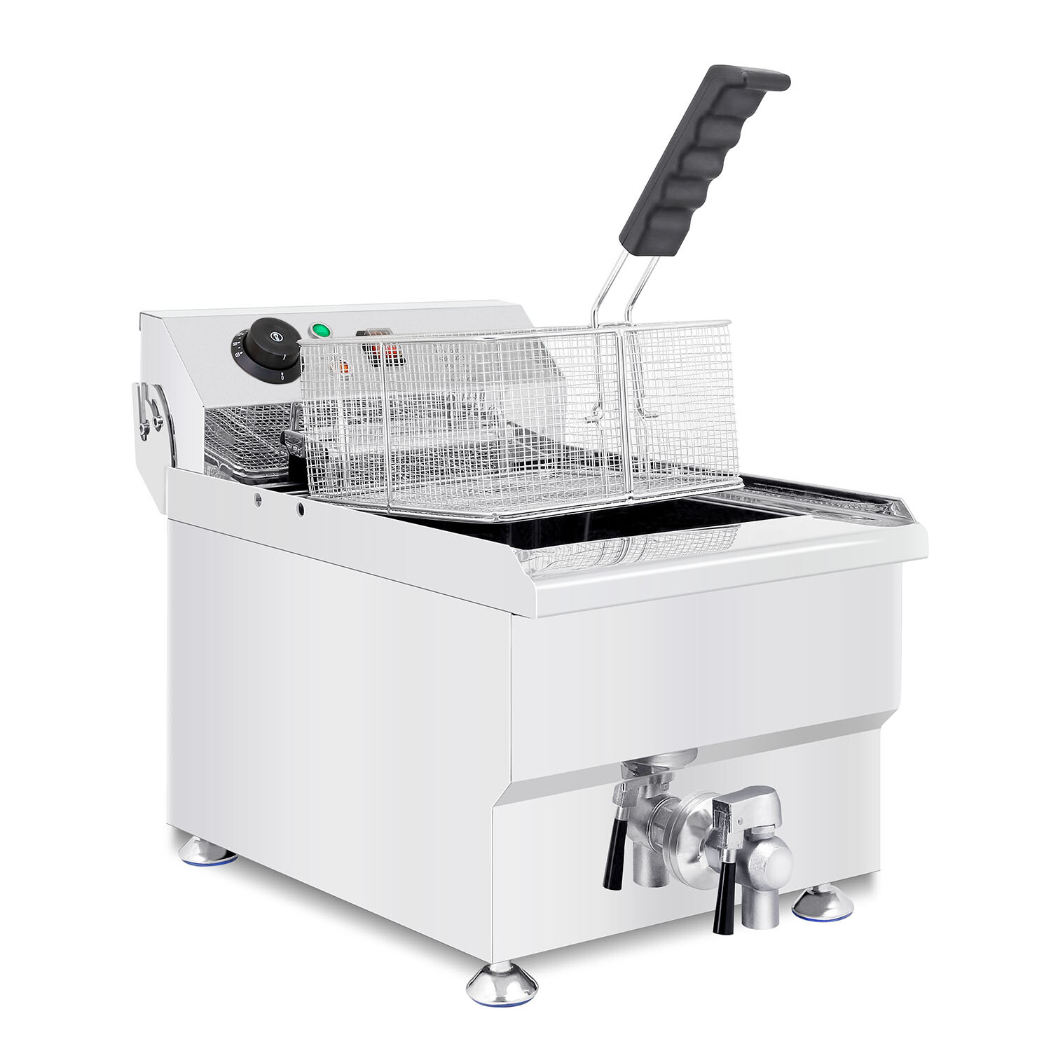 Deep Oil Fryer Commercial | 17 L | Electric | Snack Machine | Removable Basket