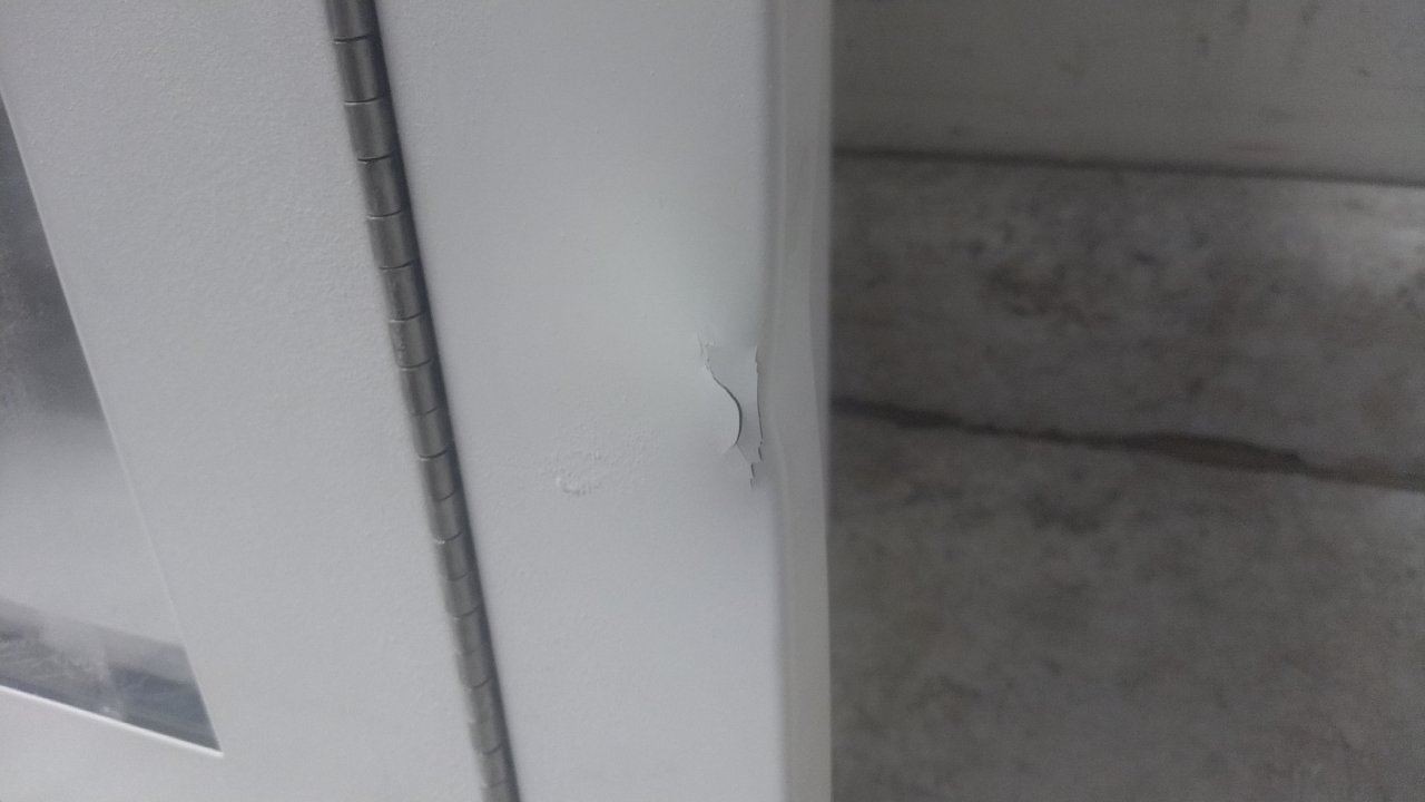 Zoll 8000-001258 14 x 14 In Opening White Stainless Steel Wall Cabinet