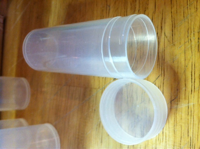 10 Each New Coin Tubes- Quarter. Dime. Nickel. Half dollar, 40 Coin Tubes