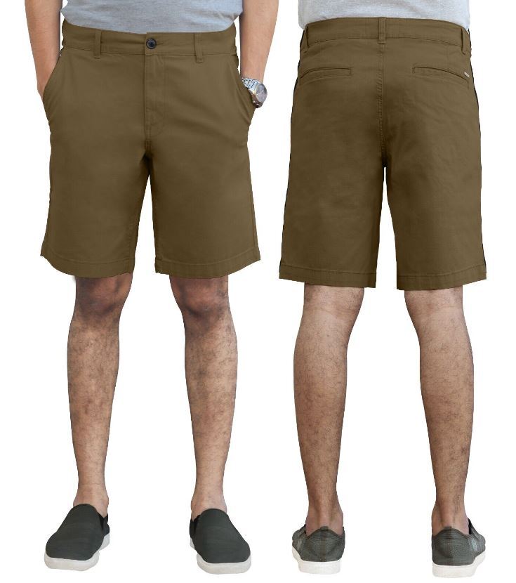 Men's Regular-Fit Flat-Front Comfort Short