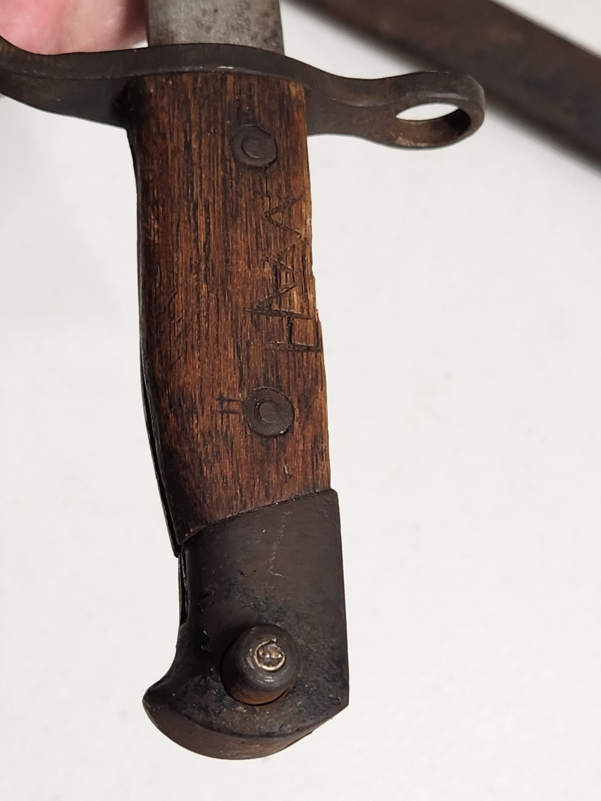 WWII Japanese Bayonet with Scabbard Unmarked