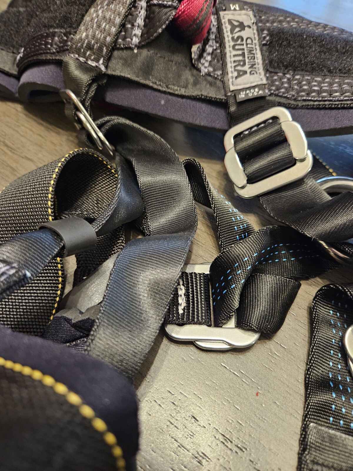 Climbing Sutra Stunt Bungee Harness Serial # 34403 Size Medium