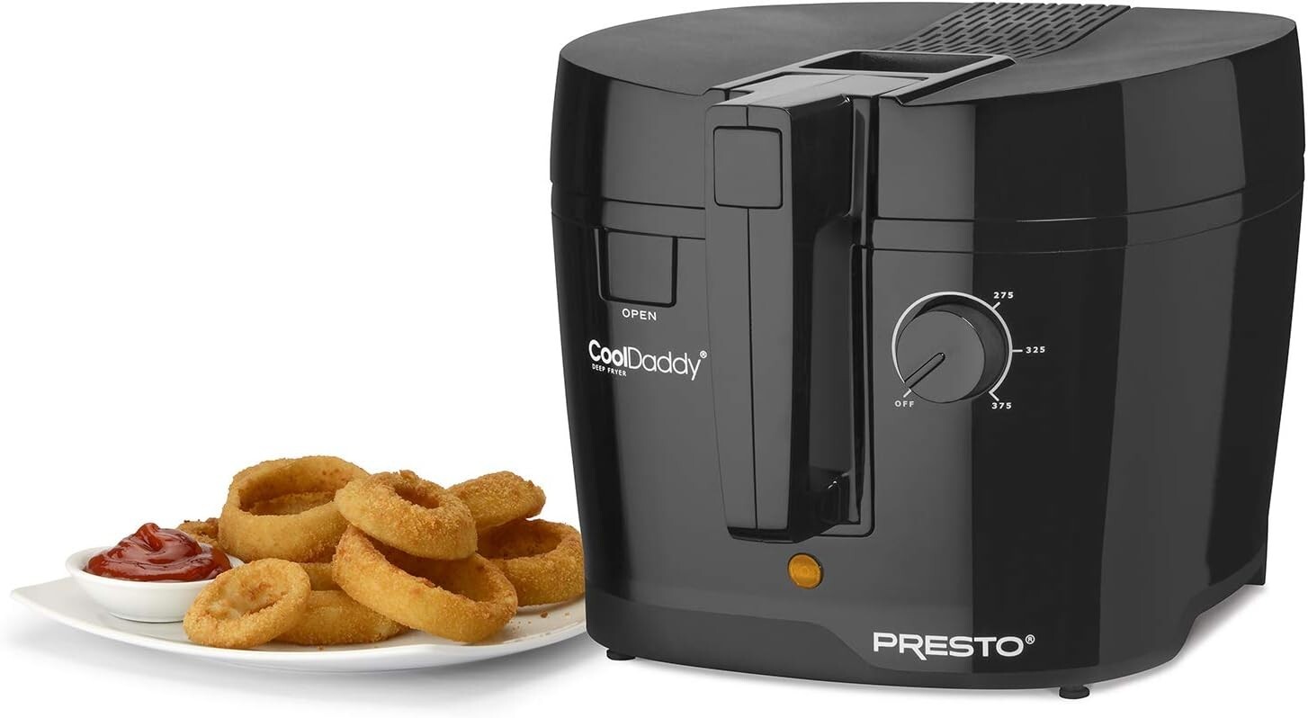 Presto CoolDaddy Cool-touch Deep Fryer - perfect for any kitchen counter