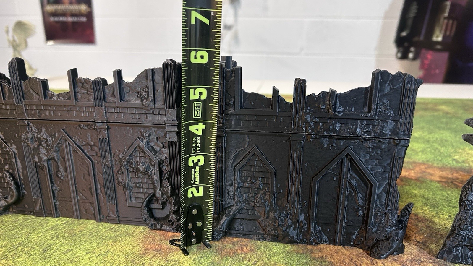Tabletop Terrain - Infected Ruins - Perfect for Warhammer 40K/Fantasy: 12 pcs