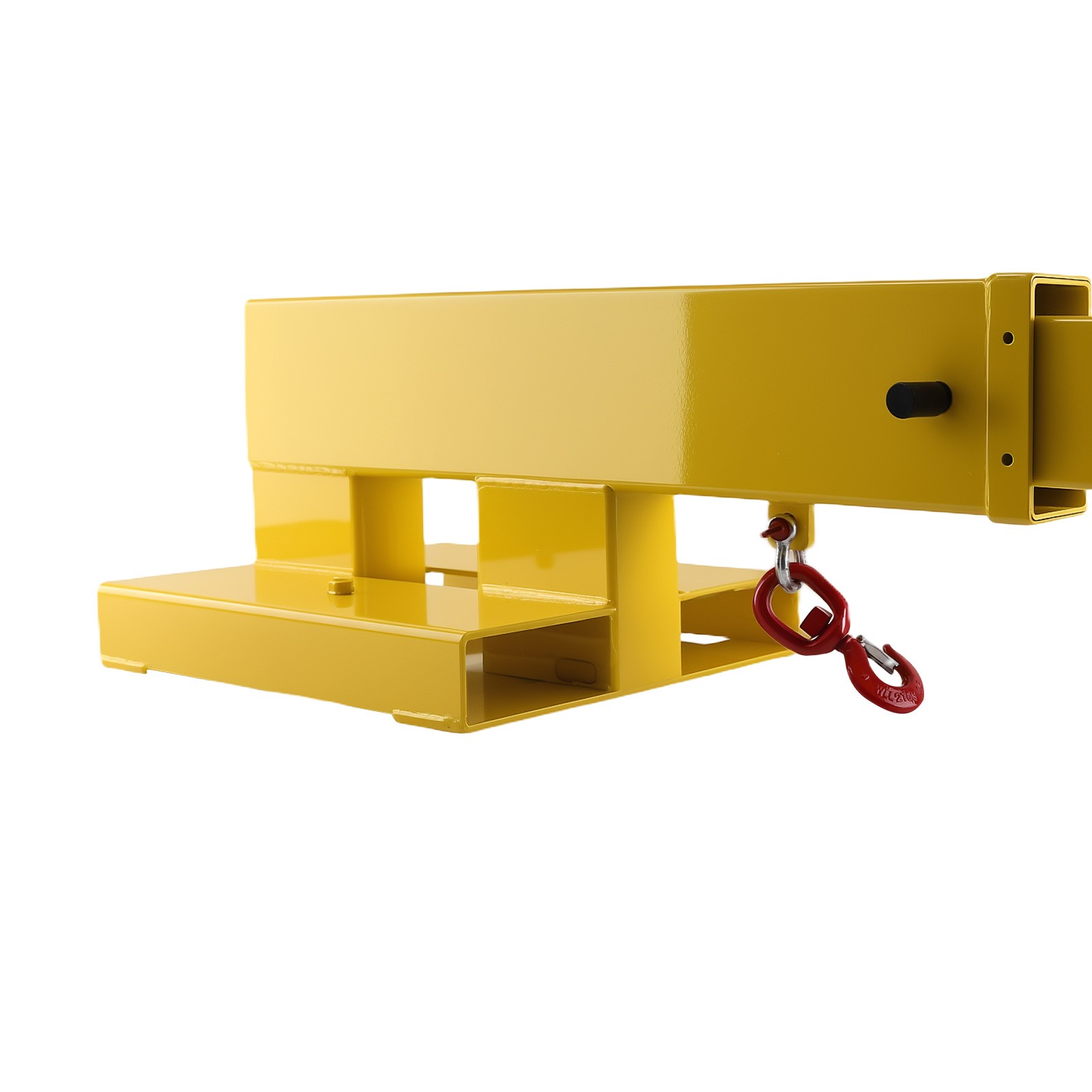 Forklift Crane Attachment 5500lbs, Telescoping Jib Boom for Skid Steers