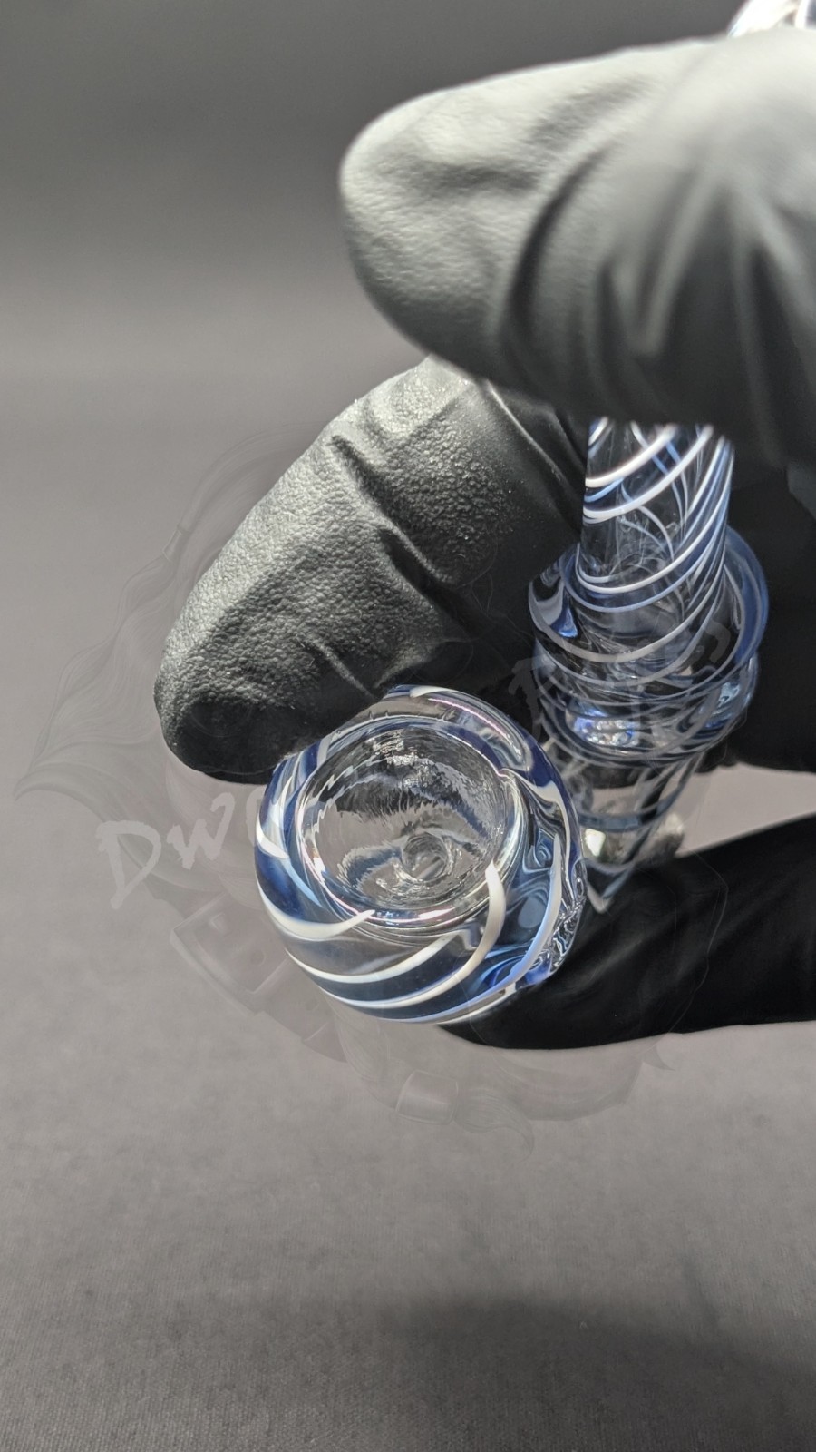 4" Inch Tobacco Sherlock Glass Bowl Pipe BL10
