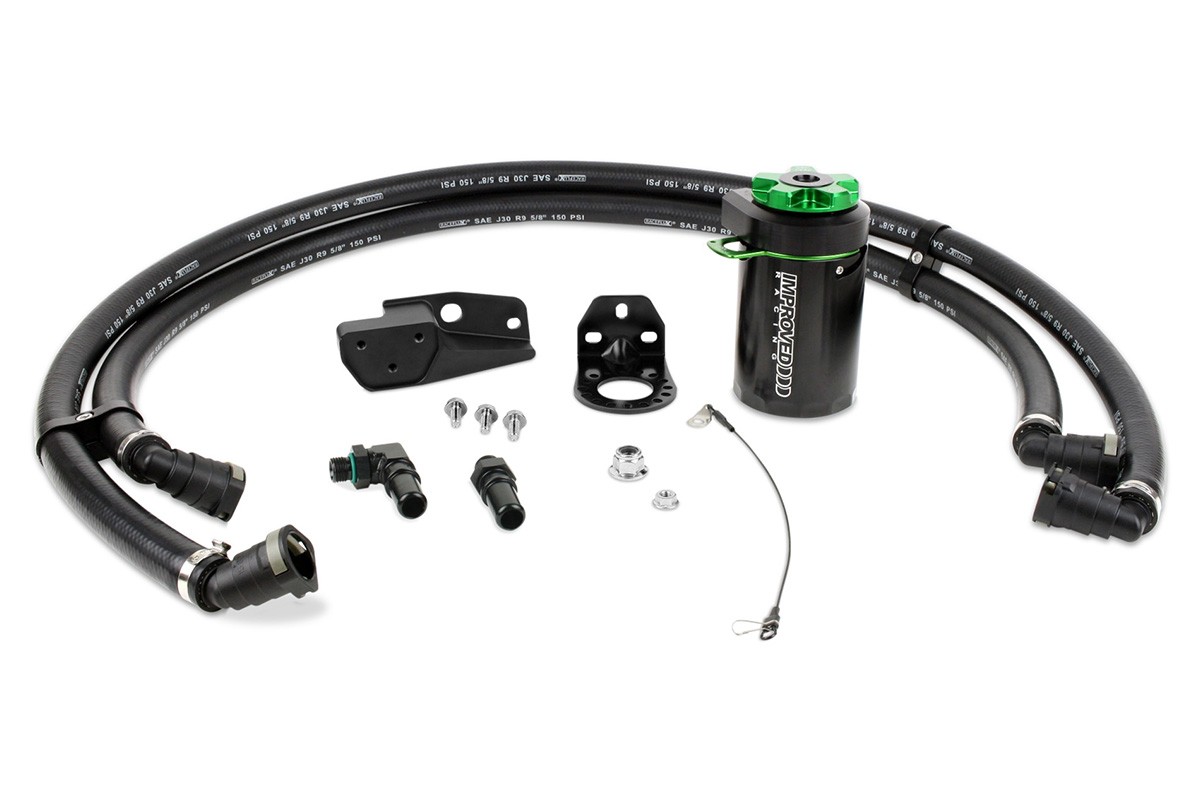 CCS Oil Catch Can Kit for 2015+ Ford F-150 3.5L V6, Raptor R 5.2L V8