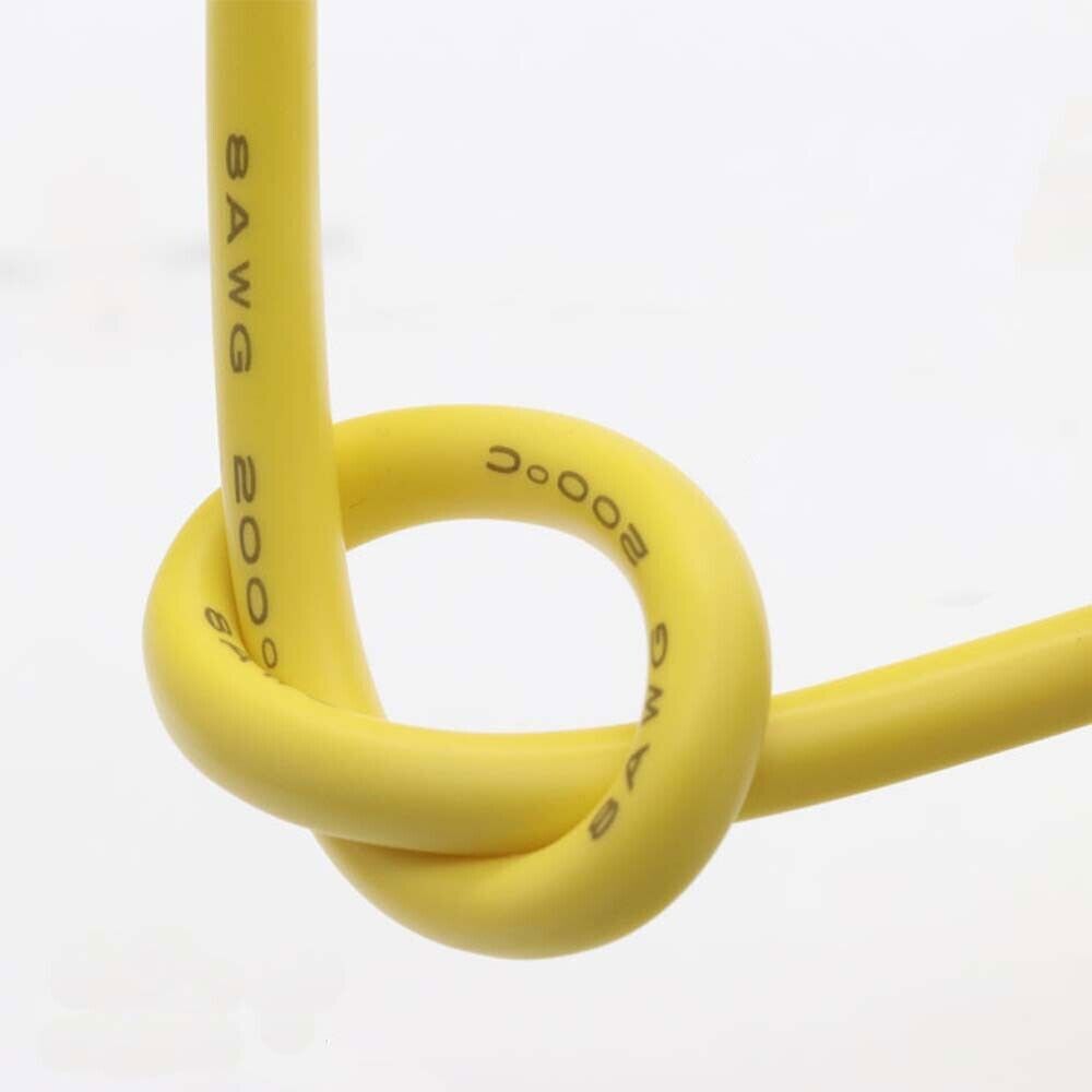 Ultra-Thin 0.08mm Flexible Silicone Cable, 10-20 AWG, High-Temp Resistant Wire