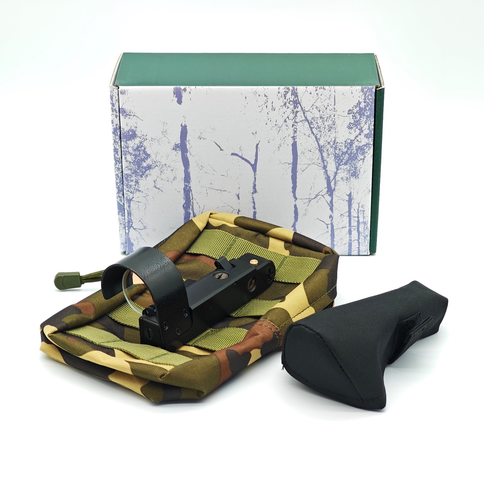 OKP-7 Green Dot Reflex Sight w/Triangle Reticle For Hunting with Picatinny RaiI