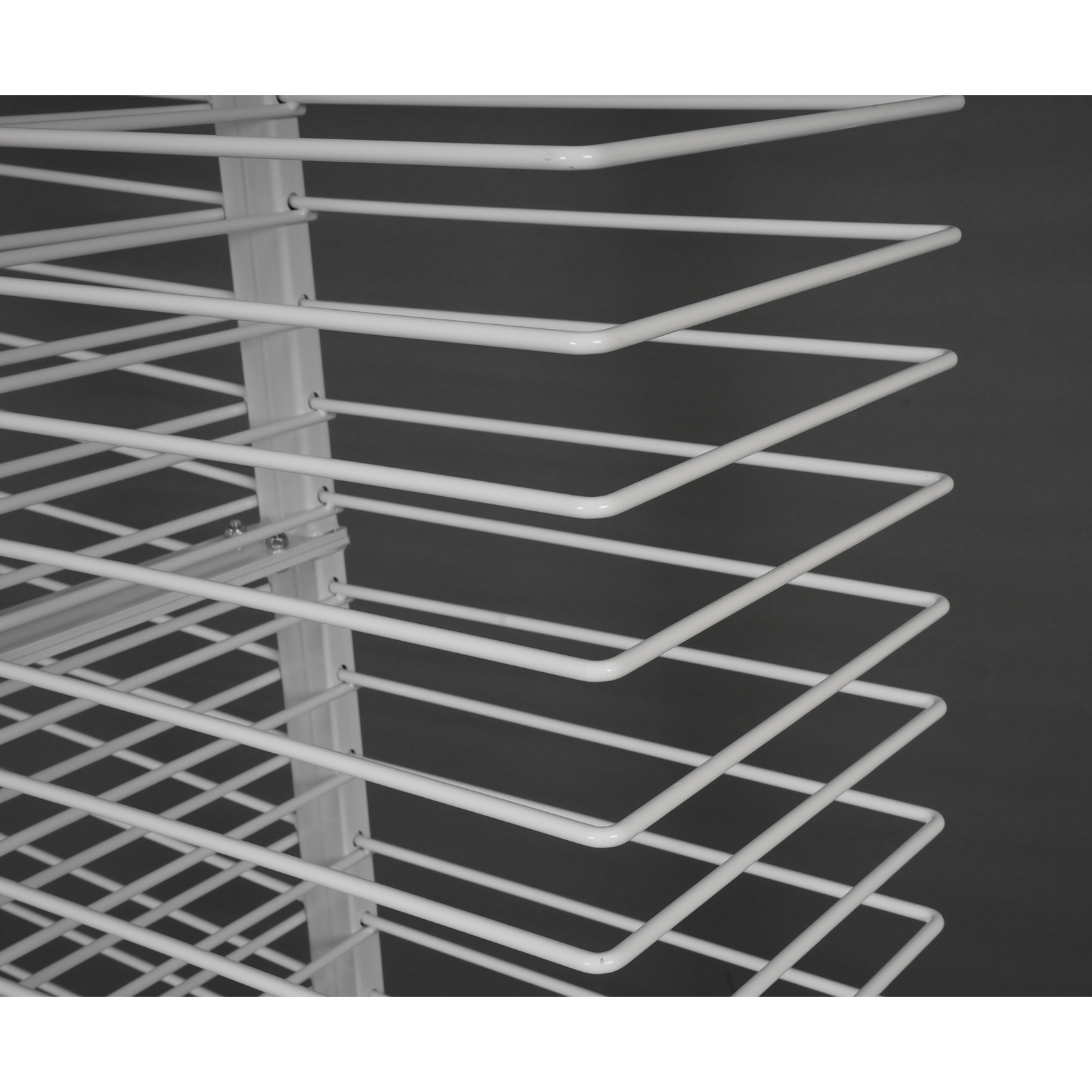 50 shelves 4 Casters Art Drying Rack Drying Stand For Doors/Shelves/Paint Shops